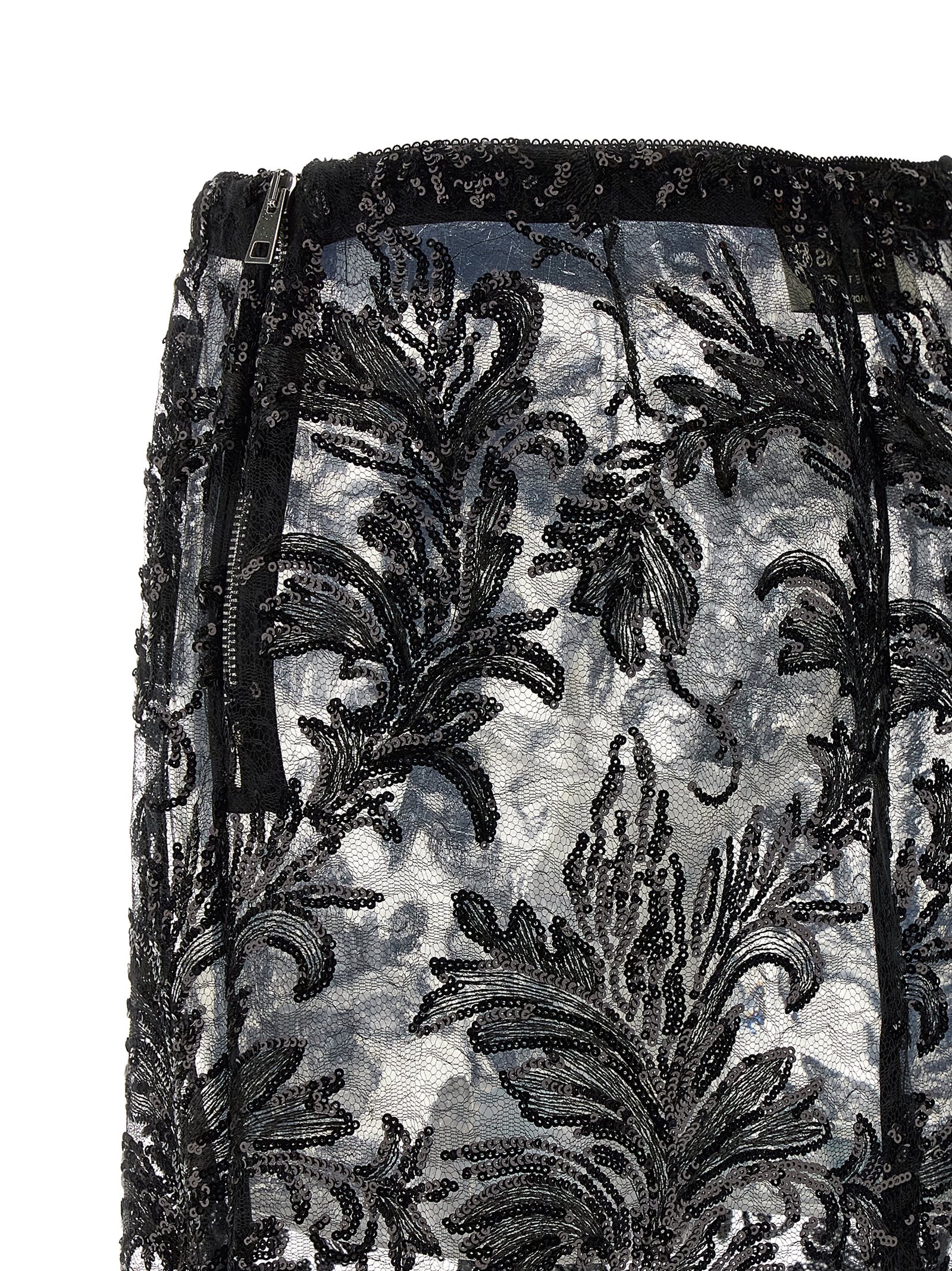 'Maria Cristina' skirt MARIACRISTINALACEBLACK (LE TWINS / スカート ) | LE TWINS (レ ツインズ)(3)