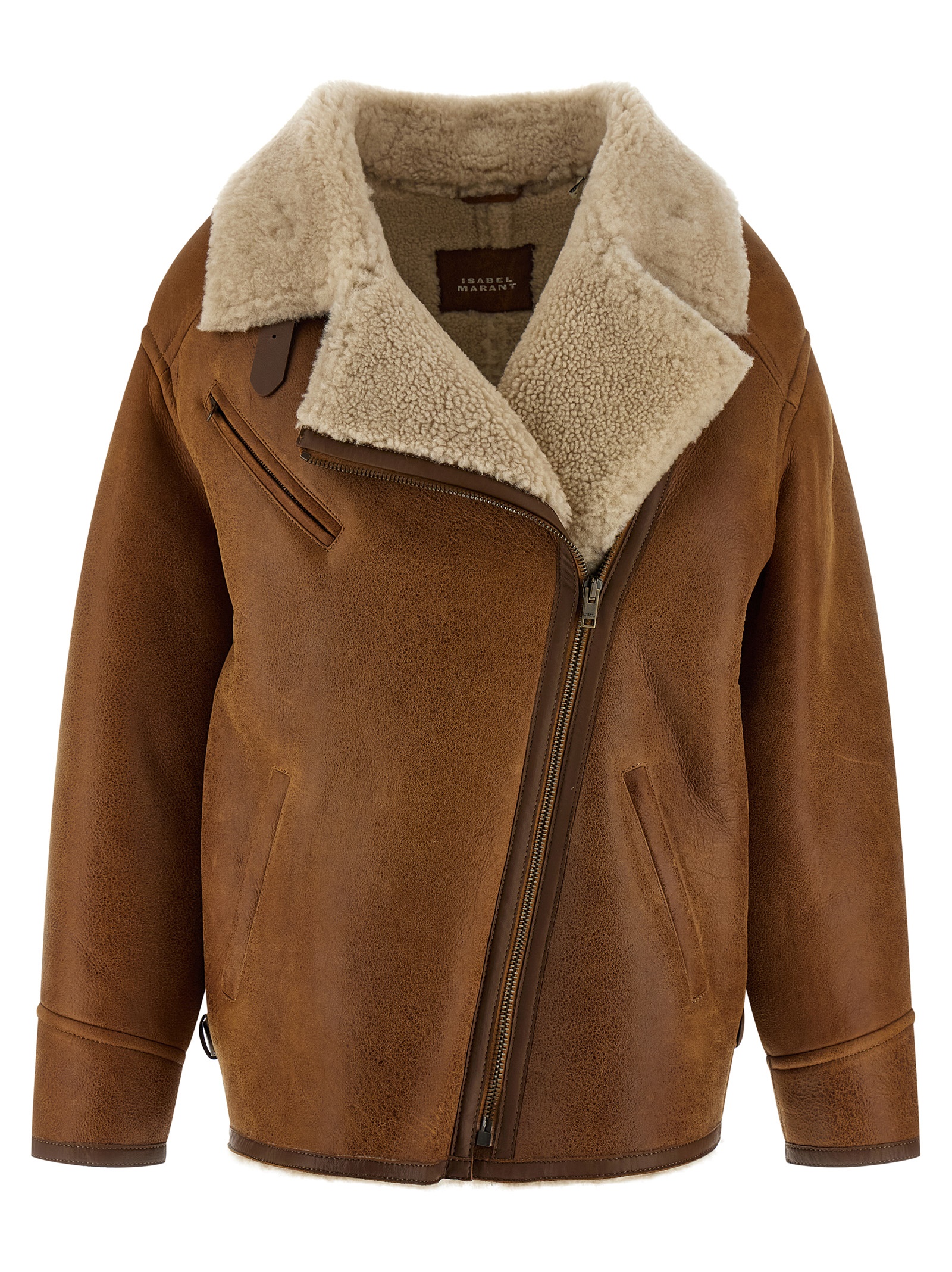 'Adelina' sheepskin jacket MA0181FCC3A03I50CO (Isabel Marant / レザー&ファージャケット・コート ) | Isabel Marant (イザベル マラン)