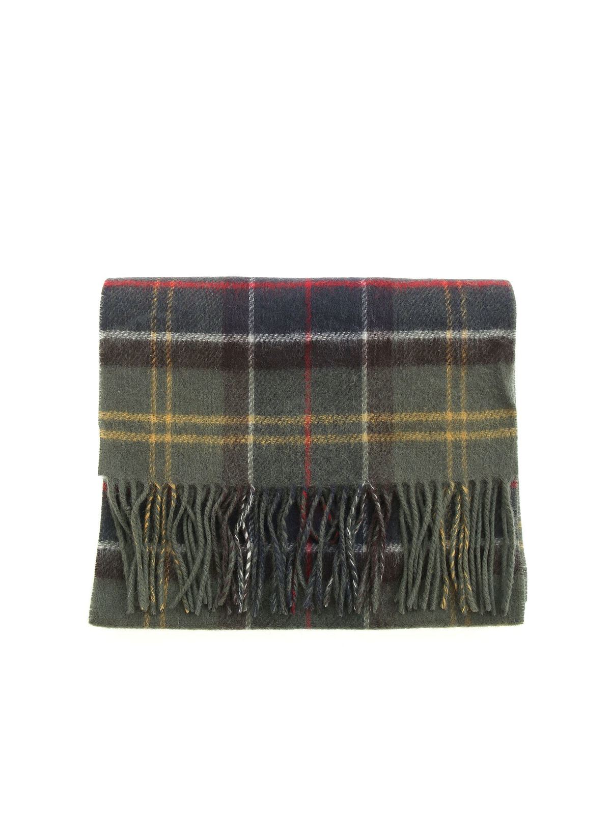 Galston tartan scarf in green and blue USC0362TN11 (Barbour / スカーフ・マフラー ) | Barbour (バブアー)