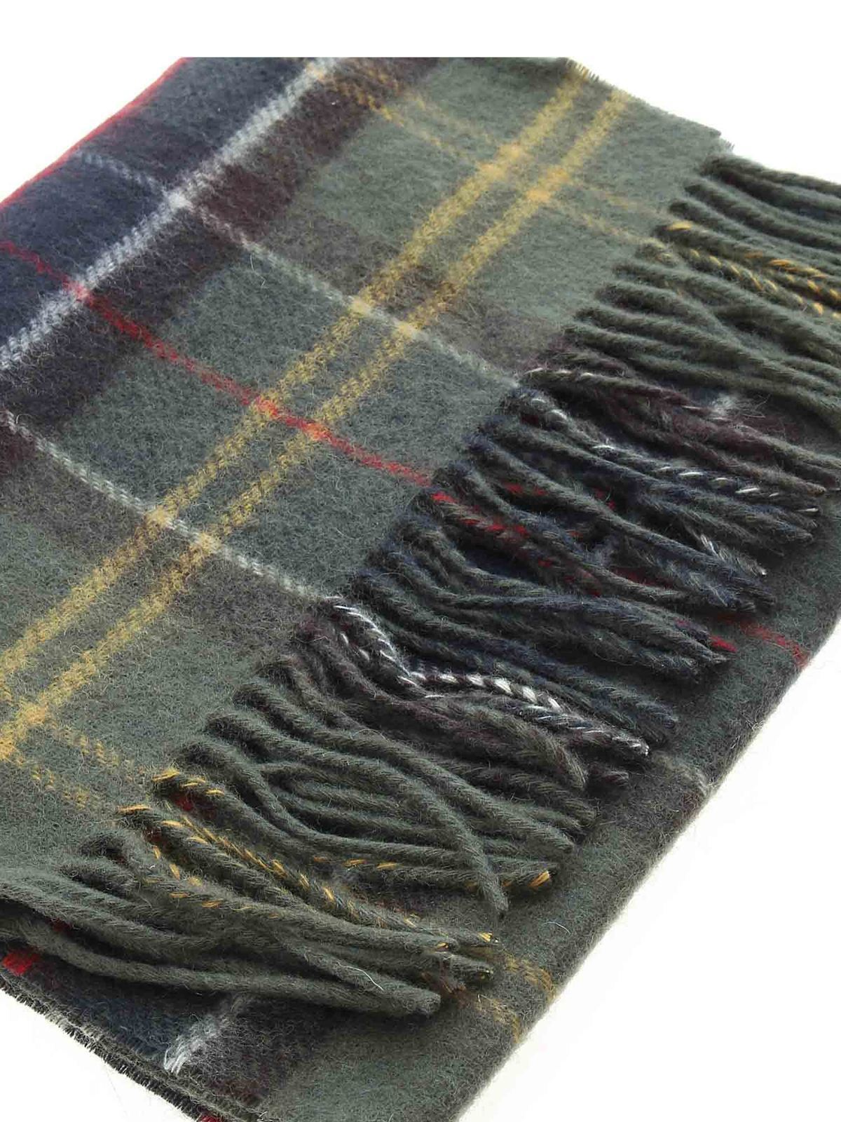 Galston tartan scarf in green and blue USC0362TN11 (Barbour / スカーフ・マフラー ) | Barbour (バブアー)(1)