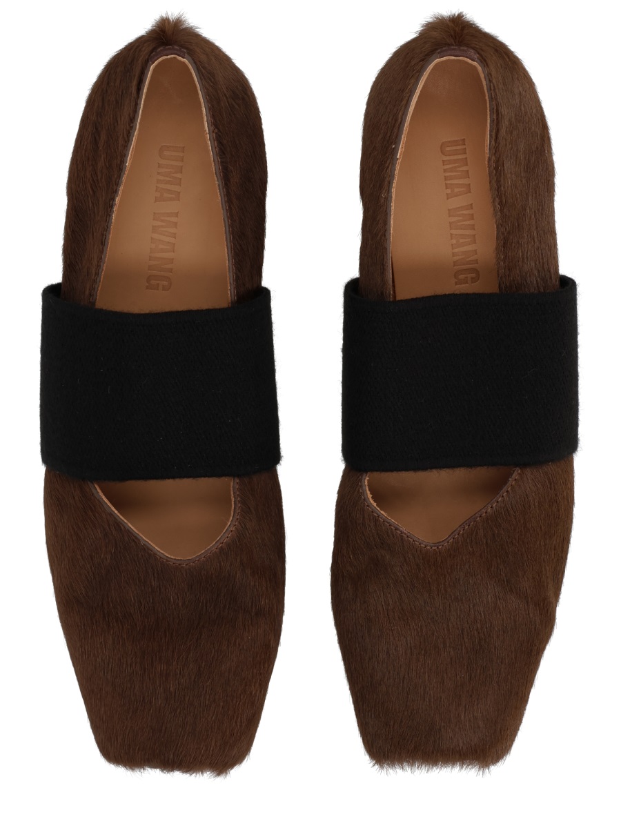 SQUARE TOE BALLERINA US9028UW430 (UMA WANG / フラットシューズ ) | UMA WANG (ユマ ワン)(4)