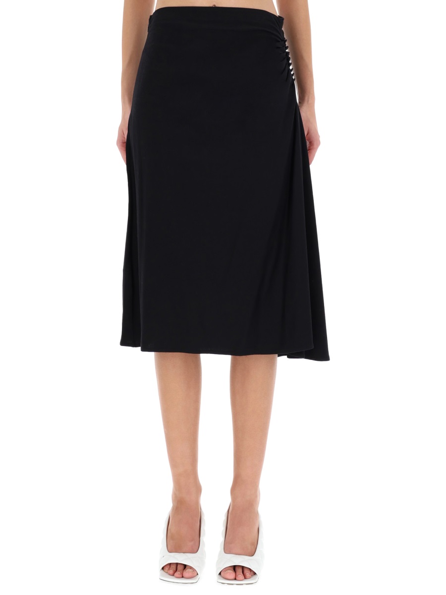 DRAPED "HEVIRA" SKIRT 0111162603900 (Dries Van Noten / スカート ) | Dries Van Noten (ドリスヴァンノッテン)