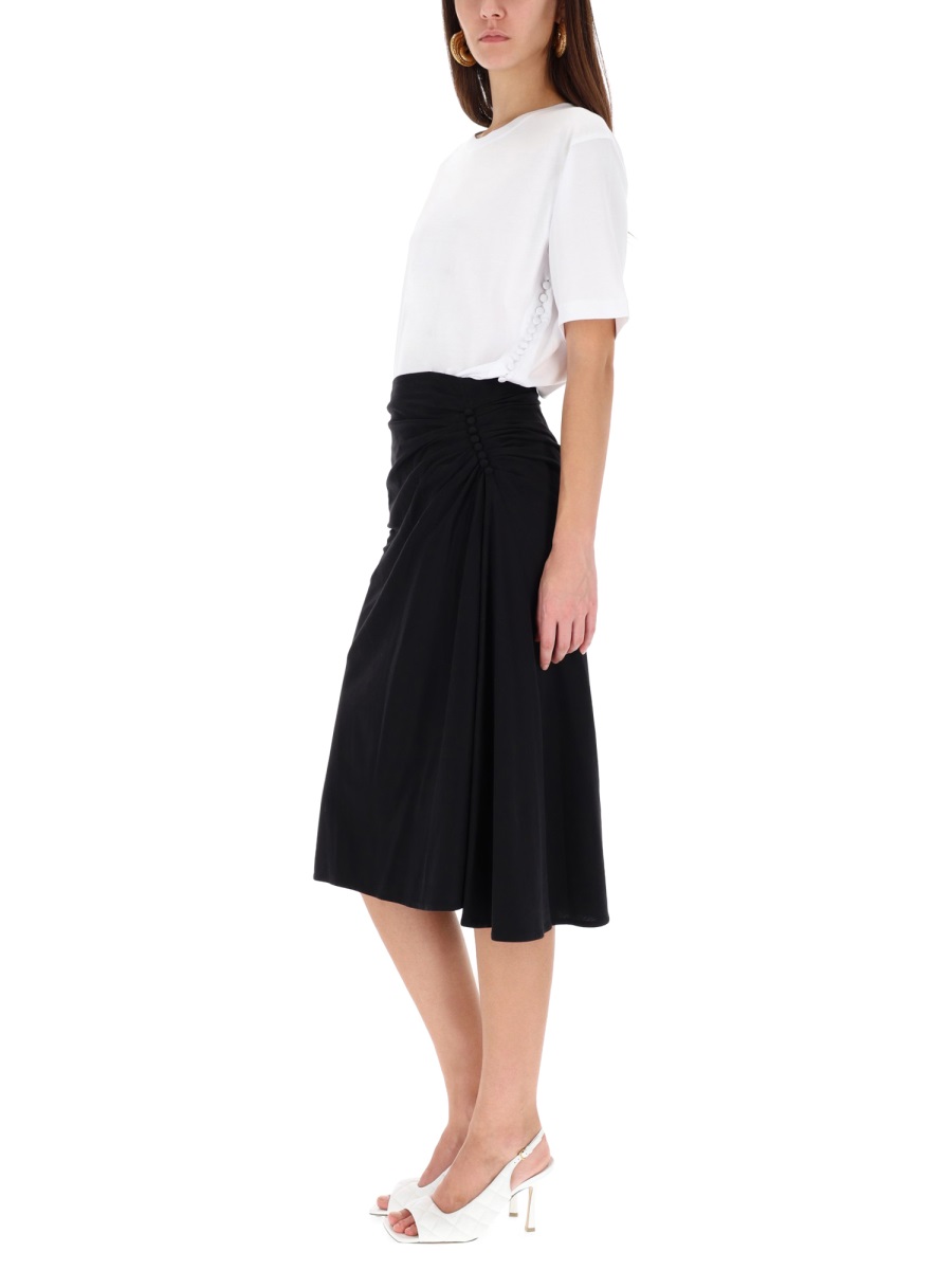 DRAPED "HEVIRA" SKIRT 0111162603900 (Dries Van Noten / スカート ) | Dries Van Noten (ドリスヴァンノッテン)(1)