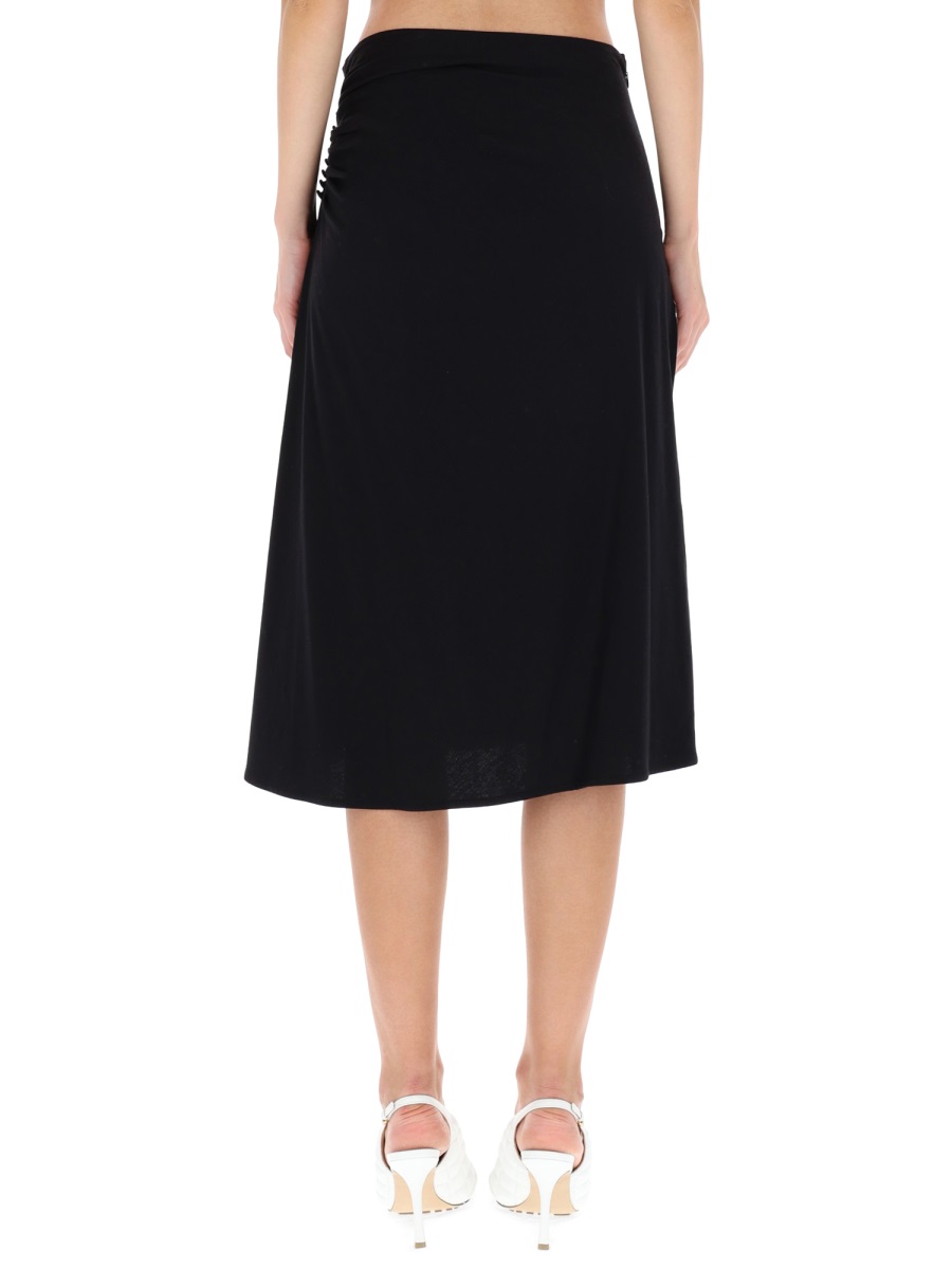 DRAPED "HEVIRA" SKIRT 0111162603900 (Dries Van Noten / スカート ) | Dries Van Noten (ドリスヴァンノッテン)(3)
