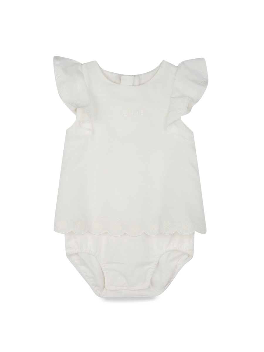 DRESS SET WITH SHORTS C20403B117 (Chloé / ワンピース・ドレス・オールインワン ) | Chloé (クロエ)