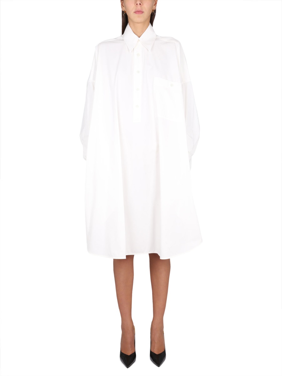 COMPACT COTTON DRESS 726546VA5Y09068 (Bottega Veneta / ワンピース・ドレス・オールインワン ) | Bottega Veneta (ボッテガ・ヴェネタ)