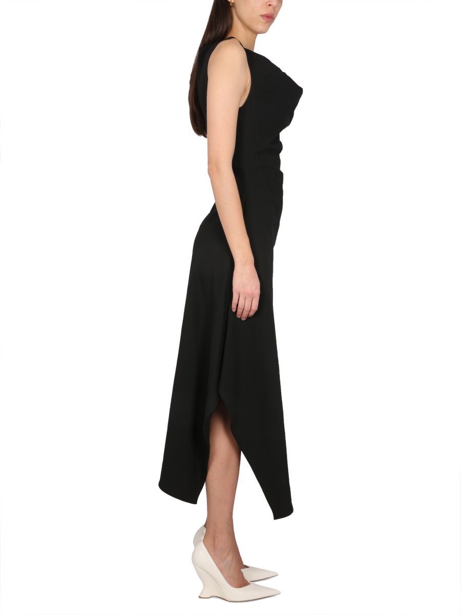 ASYMMETRICAL MIDI DRESS 743355V2T301000 (Bottega Veneta / ワンピース・ドレス・オールインワン ) | Bottega Veneta (ボッテガ・ヴェネタ)(1)