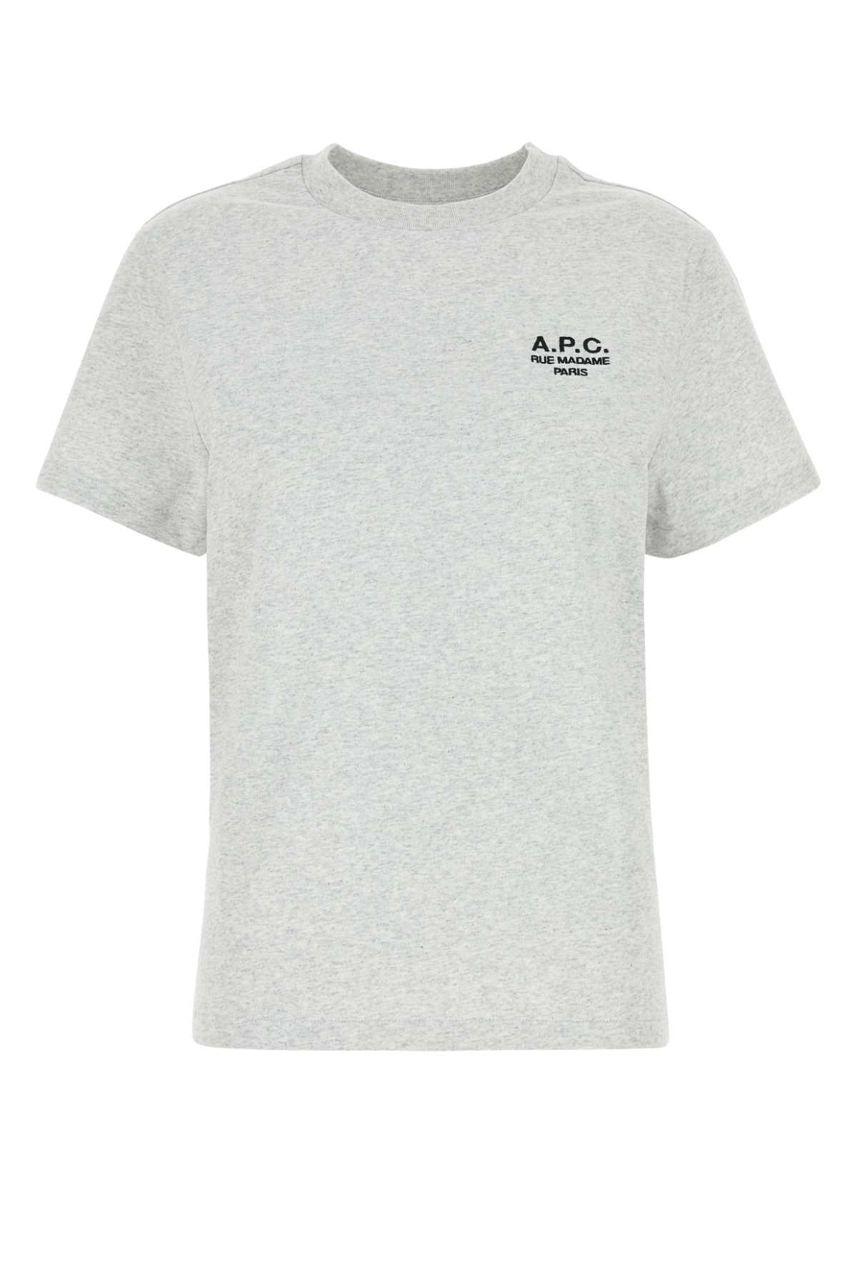 Light grey cotton t-shirt COHBUM26388TPN (A.P.C. / Tシャツ・カットソー ) | A.P.C. (アーペーセー)