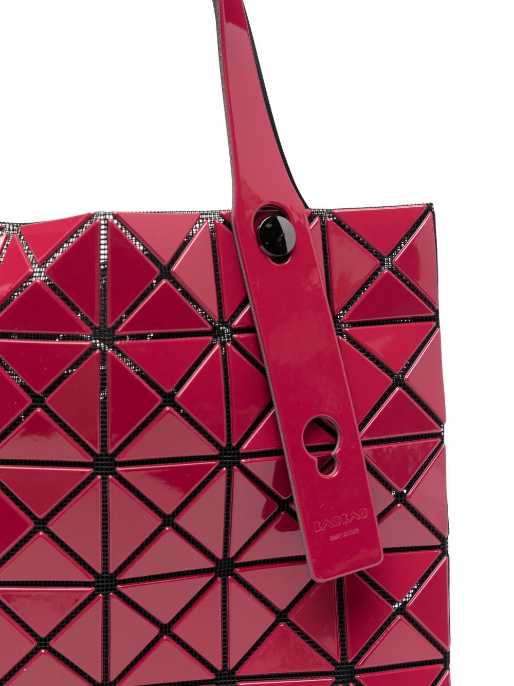 Bao Bao Issey Miyake Bags.. Red BB58AG52727 (BAO BAO ISSEY MIYAKE / トートバッグ ) | BAO BAO ISSEY MIYAKE (バオバオイッセイミヤケ)(3)