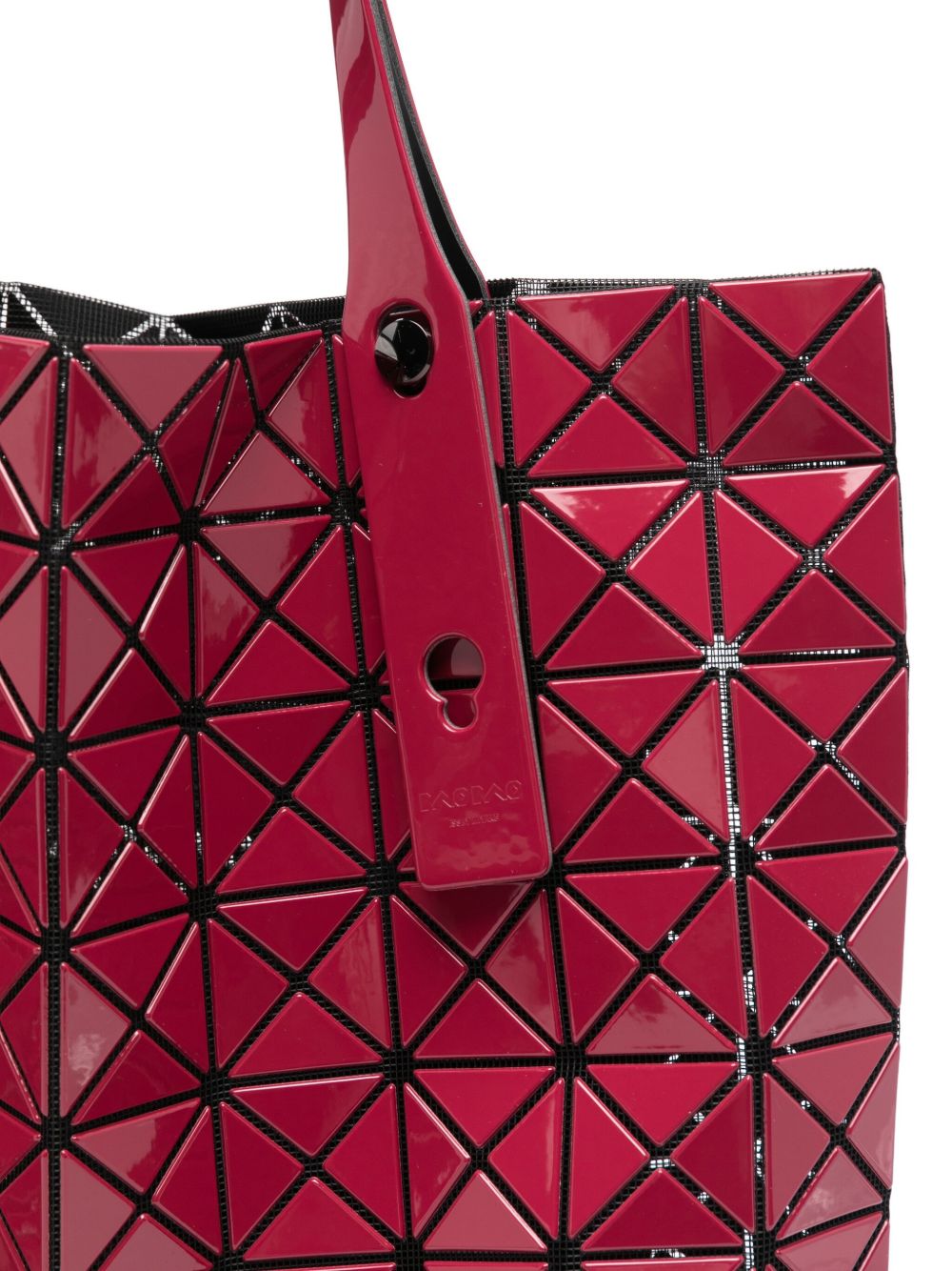 Bao Bao Issey Miyake Bags.. Red BB58AG52327 (BAO BAO ISSEY MIYAKE / トートバッグ ) | BAO BAO ISSEY MIYAKE (バオバオイッセイミヤケ)(3)