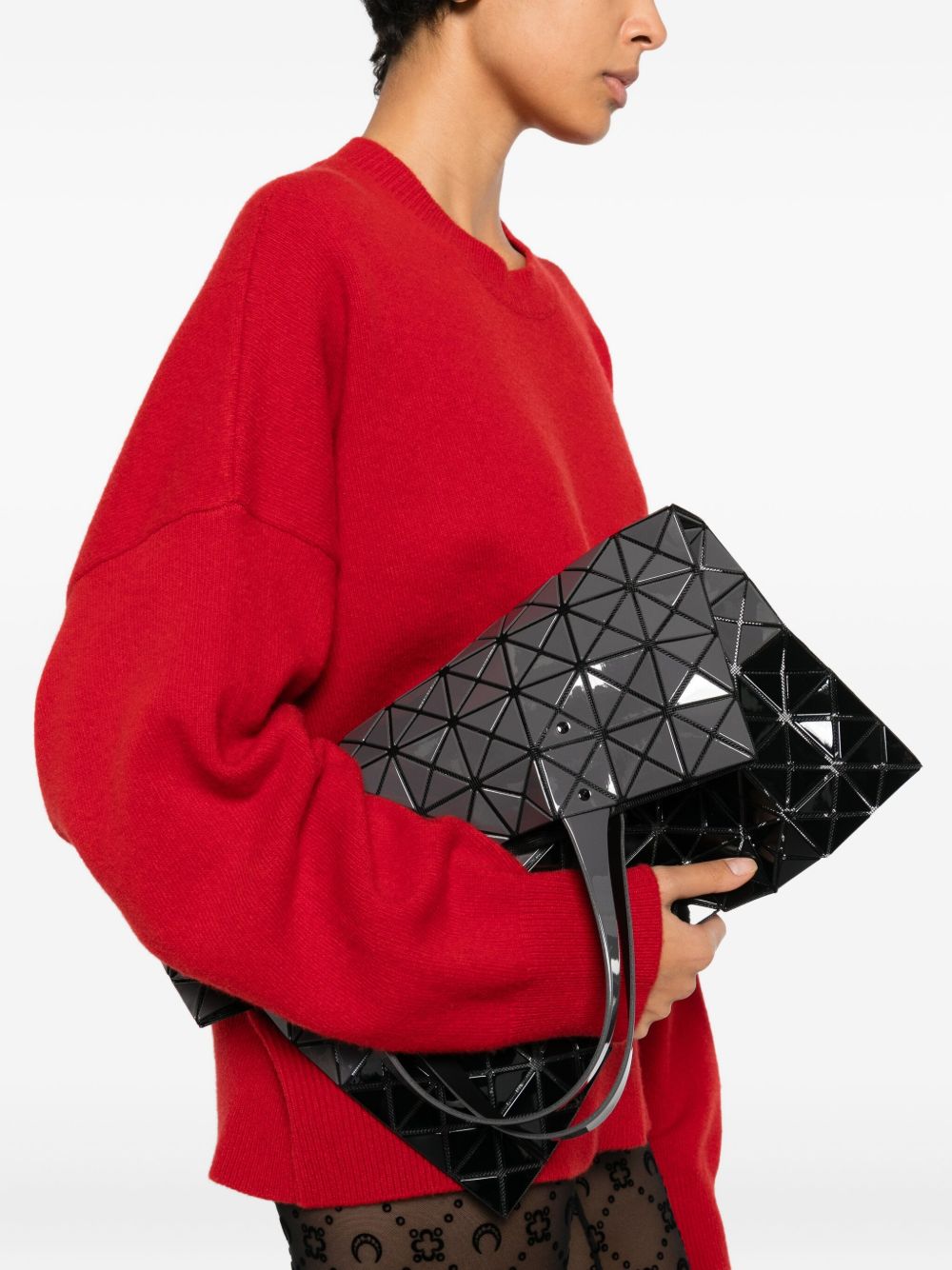 Bao Bao Issey Miyake Bags.. Grey BB58AG52317 (BAO BAO ISSEY MIYAKE / トートバッグ ) | BAO BAO ISSEY MIYAKE (バオバオイッセイミヤケ)(3)