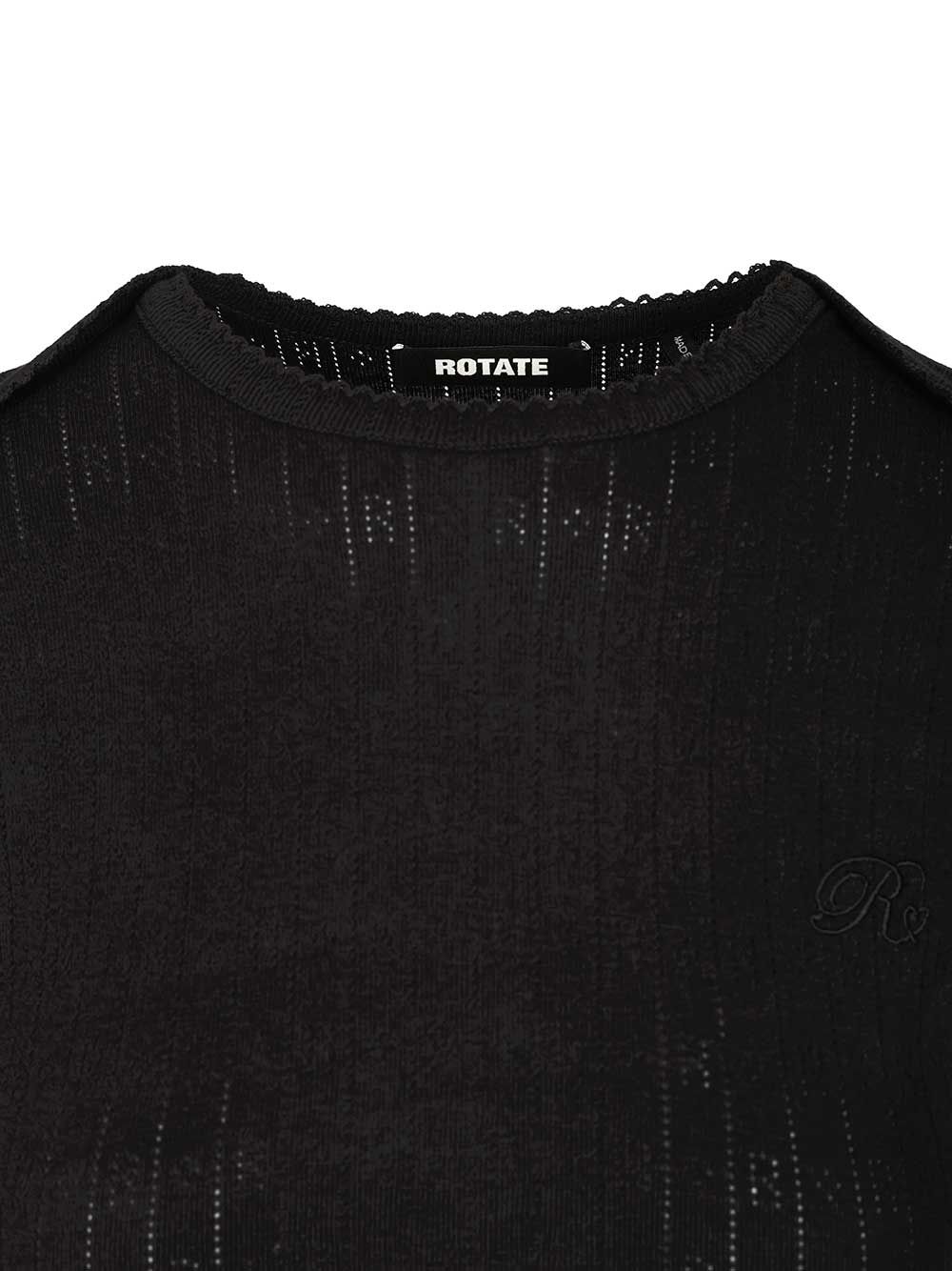 Fitted T-shirt 115373100100 (ROTATE / Tシャツ・カットソー ) | ROTATE (ロテート)(3)