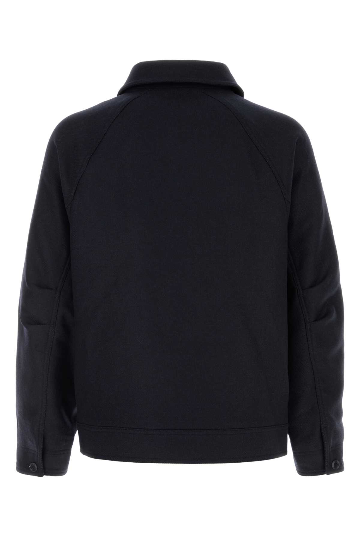 Midnight blue wool blend jacket WVBEBH32011IAK (A.P.C. / カジュアルジャケット ) | A.P.C. (アーペーセー)(1)