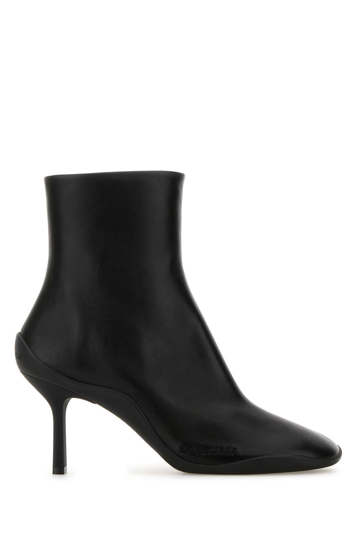 Black leather Shibuya 80 ankle boots 845468WBCW01000 (Balenciaga / ブーツ ) | Balenciaga (バレンシアガ)