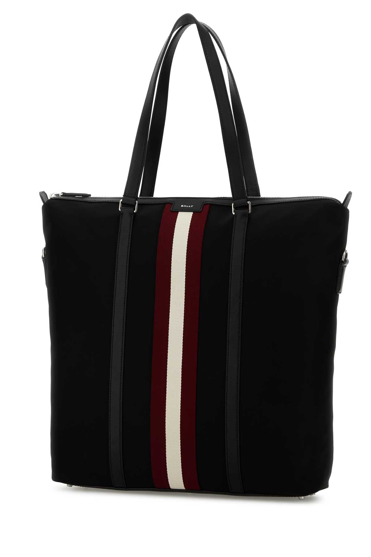 Black canvas shopping bag MAE04NNY286U901P (BALLY / トートバッグ ) | BALLY (バリー)(1)