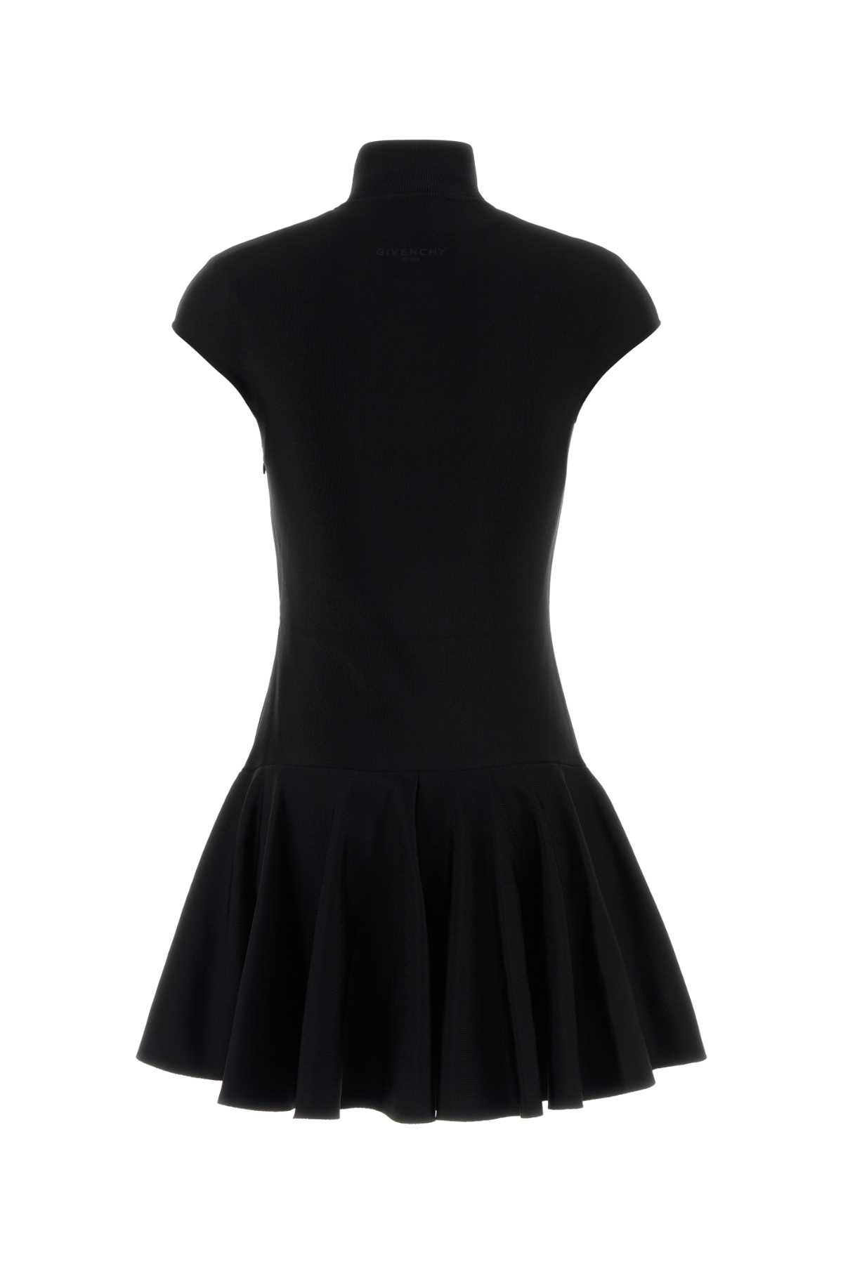 Black stretch viscose blend mini dress BW22N04ZSL001 (GIVENCHY / ワンピース・ドレス・オールインワン ) | GIVENCHY (ジバンシィ)(1)