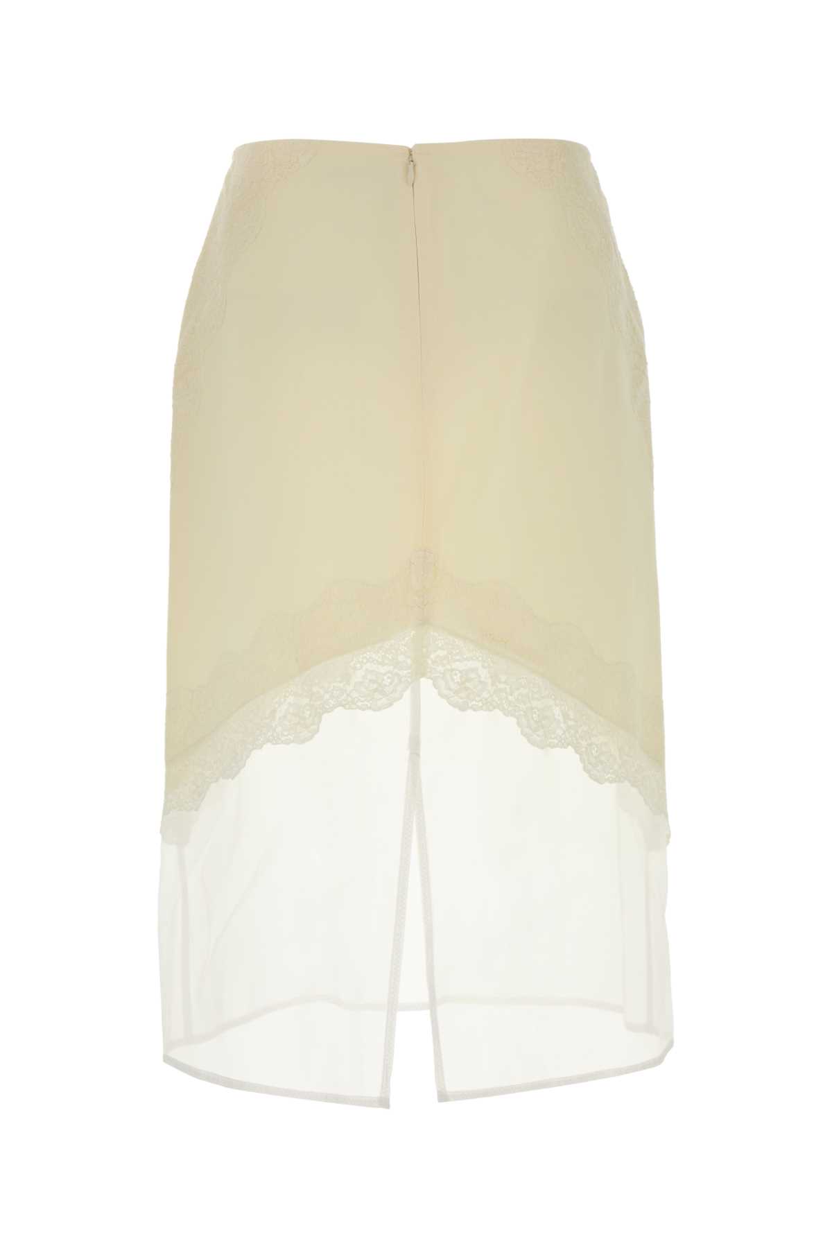 Cream viscose blend skirt J03MA0257J65005105 (Jil Sander / スカート ) | Jil Sander (ジルサンダー)(1)