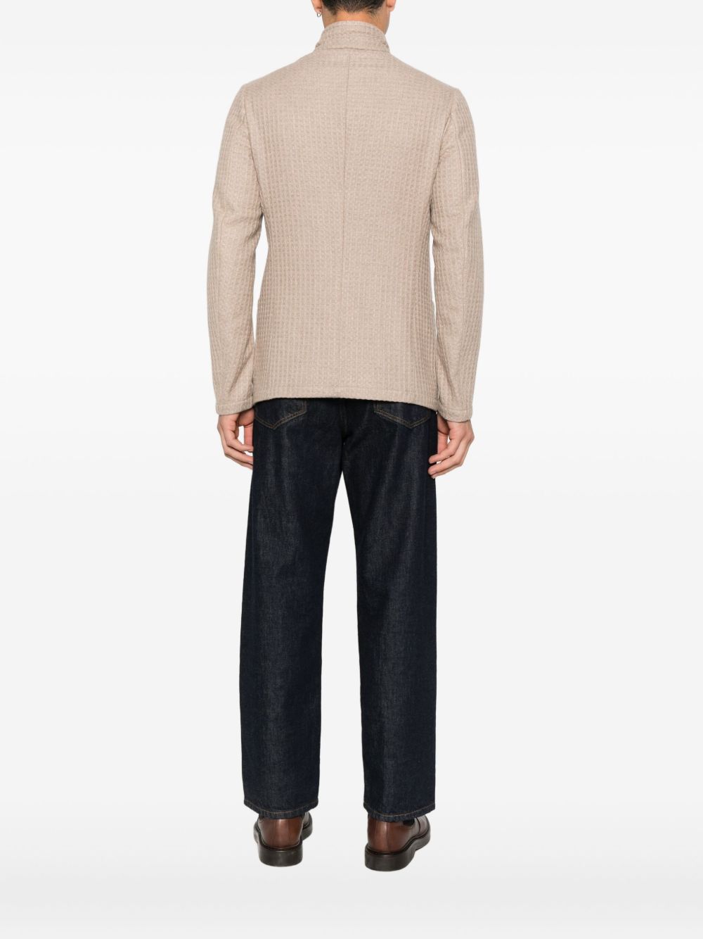 Emporio Armani Jackets Silver EM000144TE16049U8048 (EMPORIO ARMANI / ブレザー・ジャケット ) | EMPORIO ARMANI (エンポリオ アルマーニ)(2)