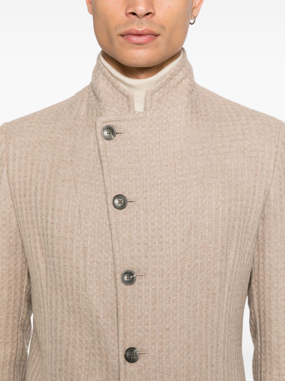 Emporio Armani Jackets Silver EM000144TE16049U8048 (EMPORIO ARMANI / ブレザー・ジャケット ) | EMPORIO ARMANI (エンポリオ アルマーニ)(4)