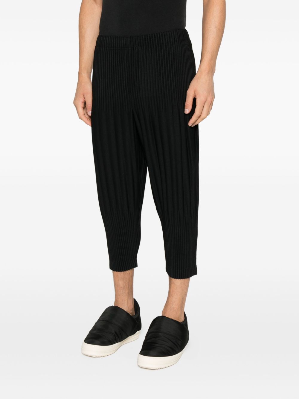 HOMME PLISSE' ISSEY MIYAKE Trousers Black HP59JF55315 (HOMME PLISSÉ ISSEY MIYAKE / パンツ ) | HOMME PLISSÉ ISSEY MIYAKE (オムプリッセ イッセイ ミヤケ)(2)