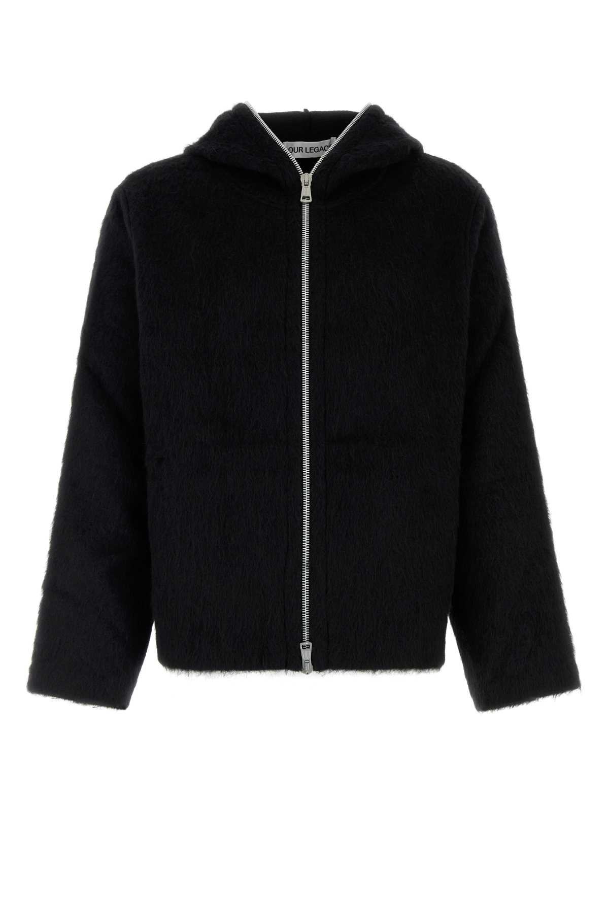 Black wool blend sweatshirt M4243FBHBLAHAIWOO (OUR LEGACY / スウェット・フーディー ) | OUR LEGACY (アワーレガシー)