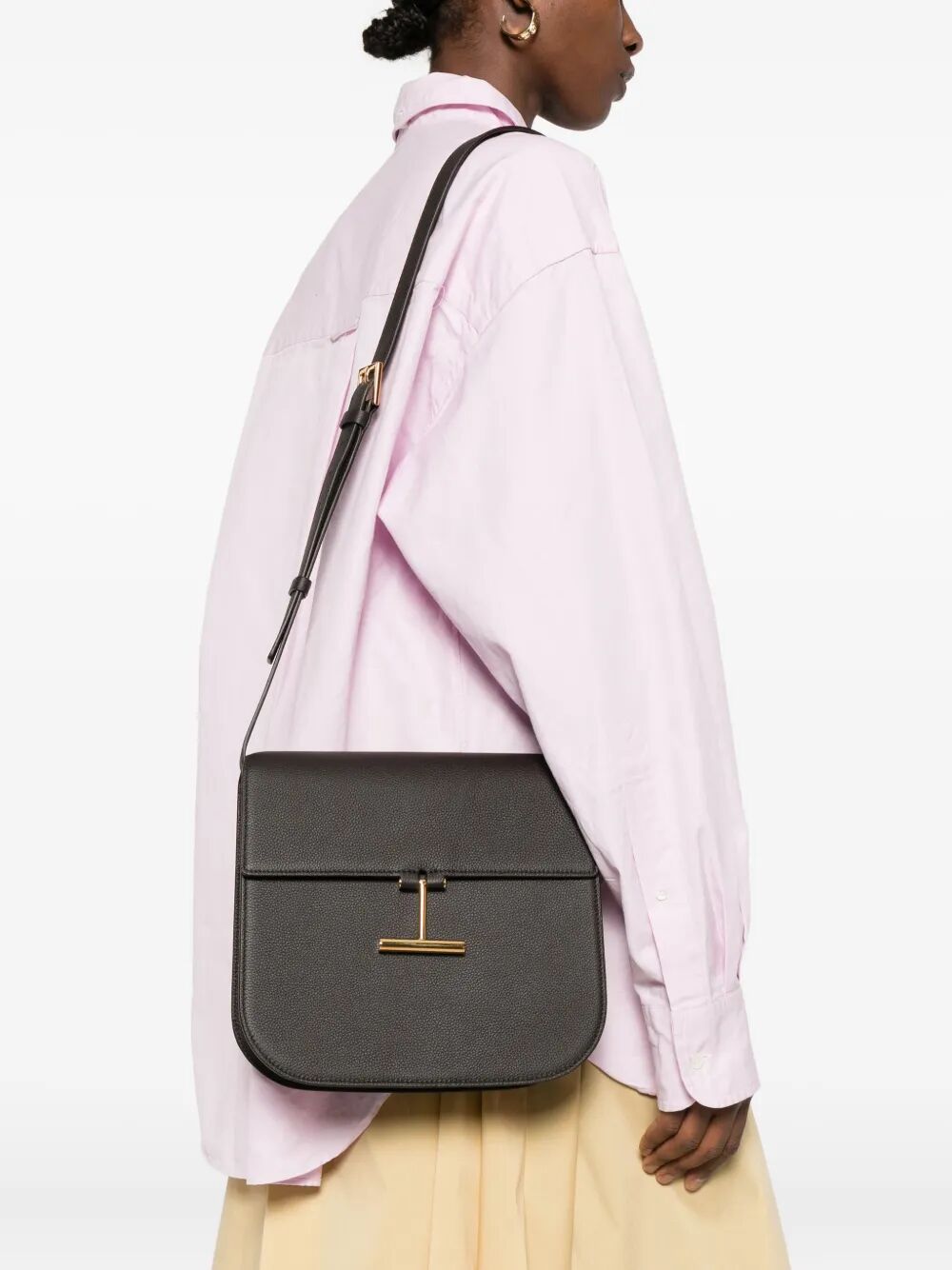 GRAINED LEATHER TARA MEDIUM CROSSBODY BAG L1761LCL095G1B087 (TOM FORD / ハンドバッグ・ショルダーバッグ ) | TOM FORD (トムフォード)(1)