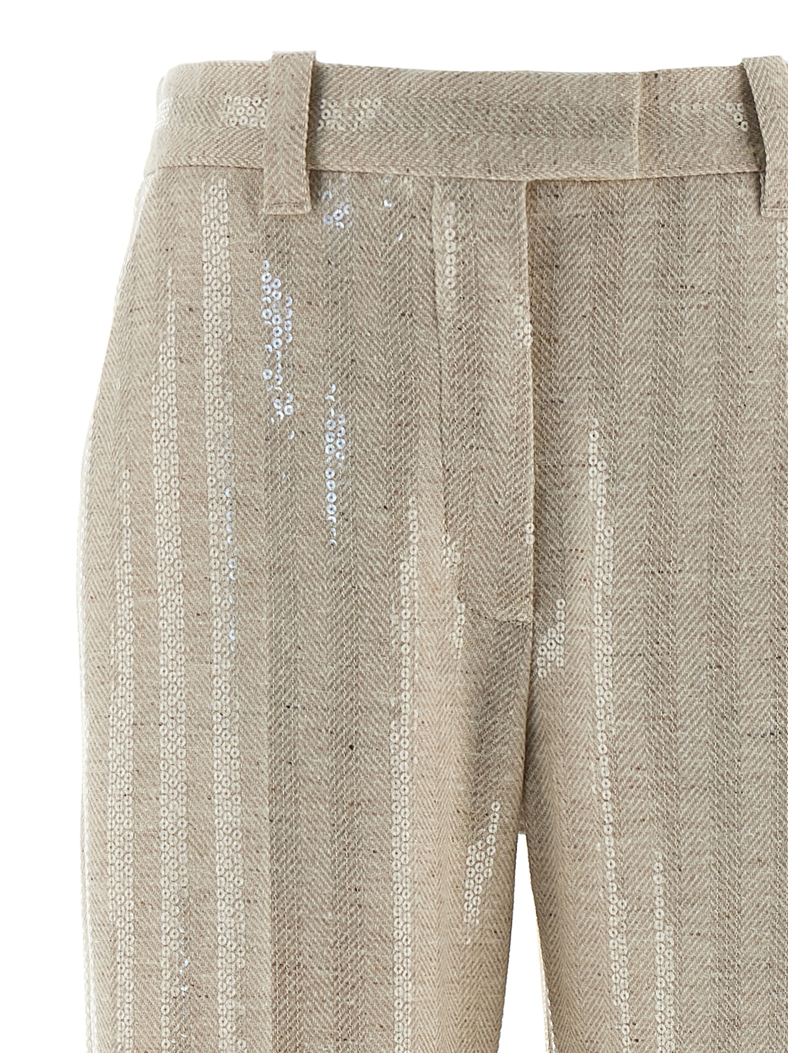 Herringbone pants MY451P9125C810 (Brunello Cucinelli / パンツ ) | Brunello Cucinelli (ブルネロ・クチネリ)(2)