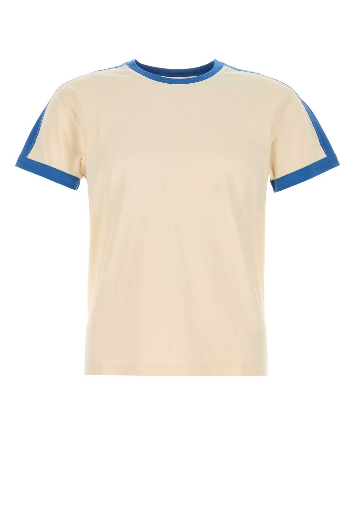 Ivory cotton Diego t-shirt DIEGOSSTSHIRTWHITEBLUE (gimaguas / Tシャツ・カットソー ) | gimaguas (ギマガス)
