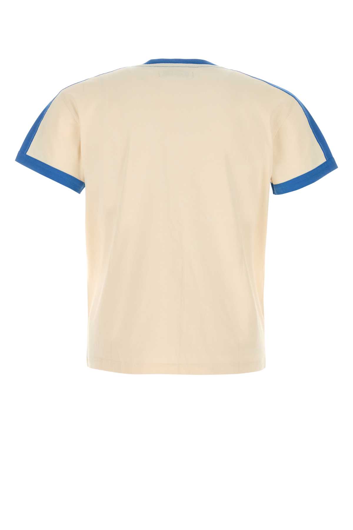 Ivory cotton Diego t-shirt DIEGOSSTSHIRTWHITEBLUE (gimaguas / Tシャツ・カットソー ) | gimaguas (ギマガス)(1)