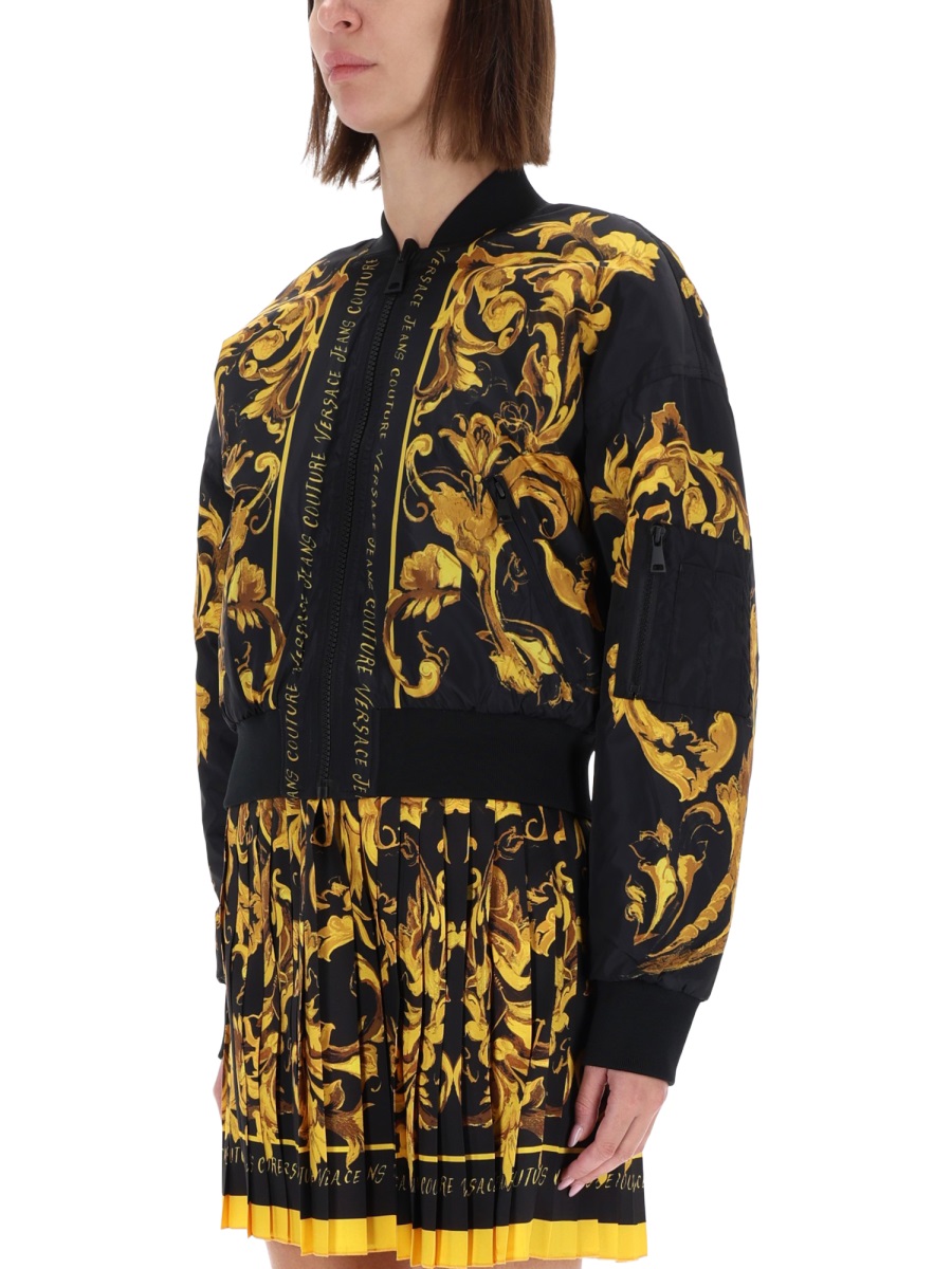 "PORCELAIN BAROQUE" JACKET 79HASDP9CQSP0G89 (VERSACE JEANS COUTURE / カジュアルジャケット ) | VERSACE JEANS COUTURE (ヴェルサーチェ ジーンズ クチュール)(3)