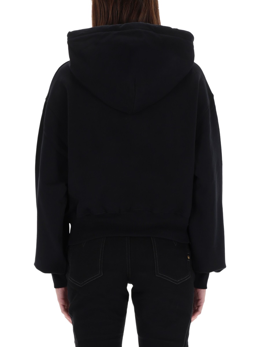 "V-EMBLEM BAROQUE" SWEATSHIRT 79HAIE01CF00EG89 (VERSACE JEANS COUTURE / スウェット・フーディー ) | VERSACE JEANS COUTURE (ヴェルサーチェ ジーンズ クチュール)(2)