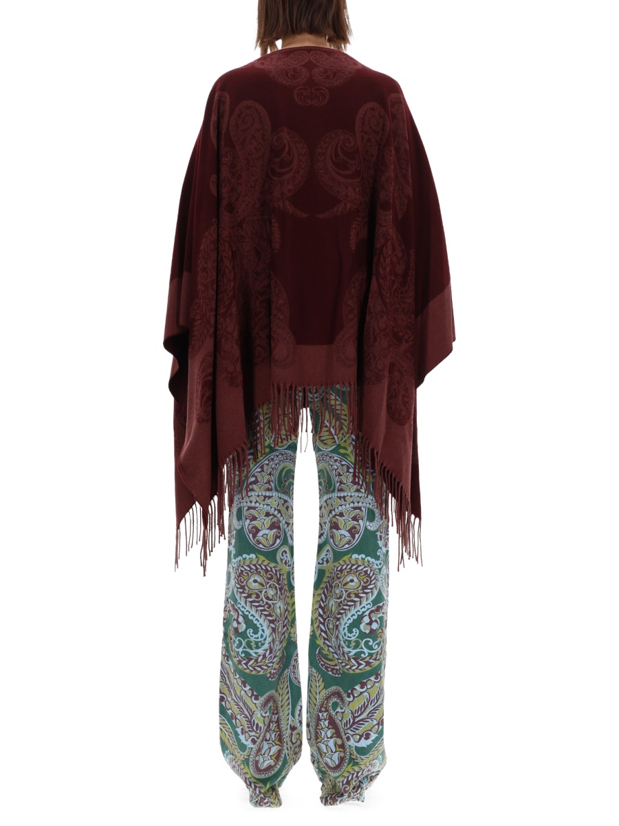 WOOL PONCHO. WRJA0027AQ287X0867 (ETRO / カジュアルジャケット ) | ETRO (エトロ)(2)