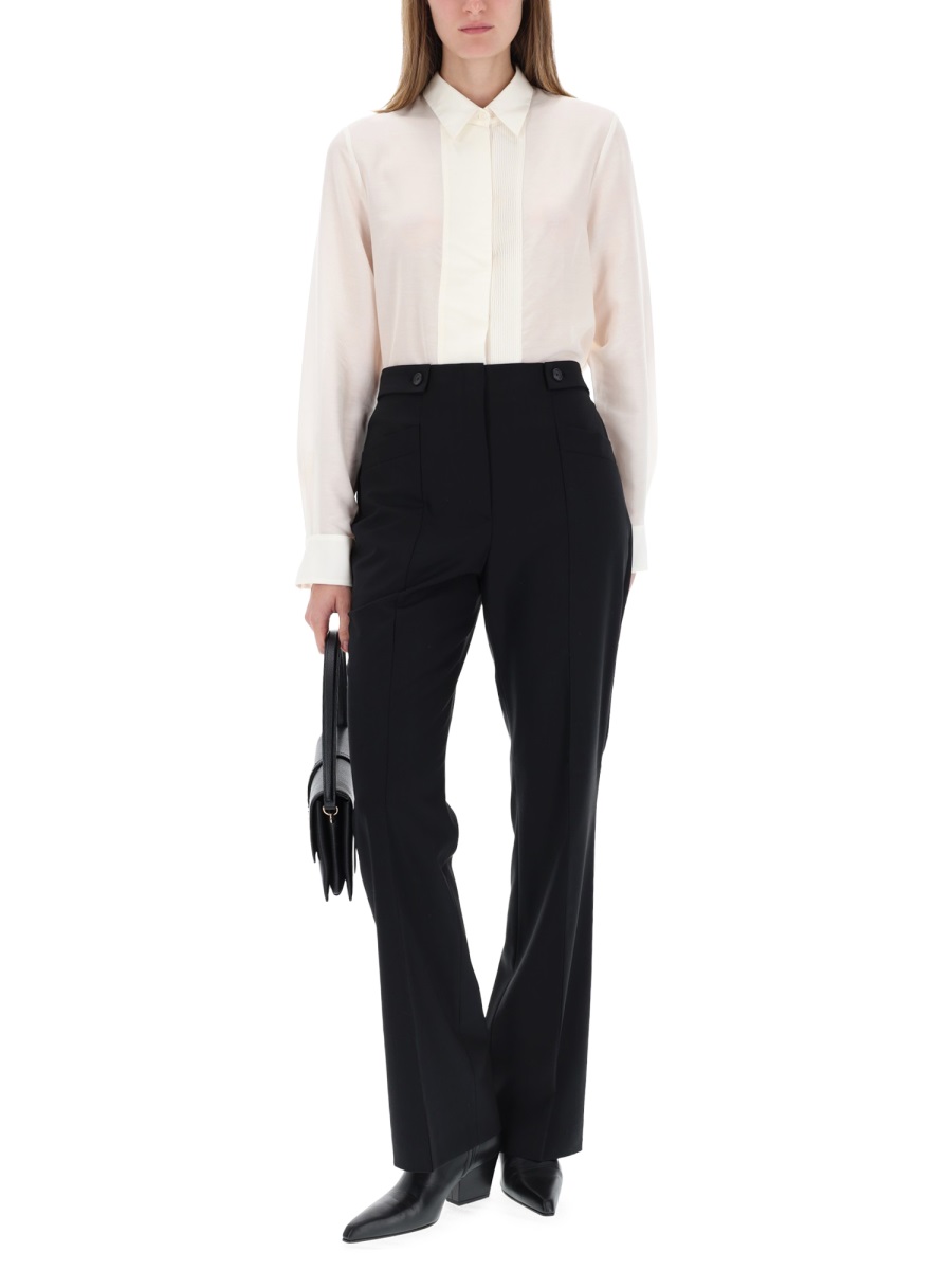 SHIRT WITH RIBBED PLEATS 5054839910274127118 (HUGO BOSS / シャツ・ブラウス ) | HUGO BOSS (ヒューゴボス)(1)