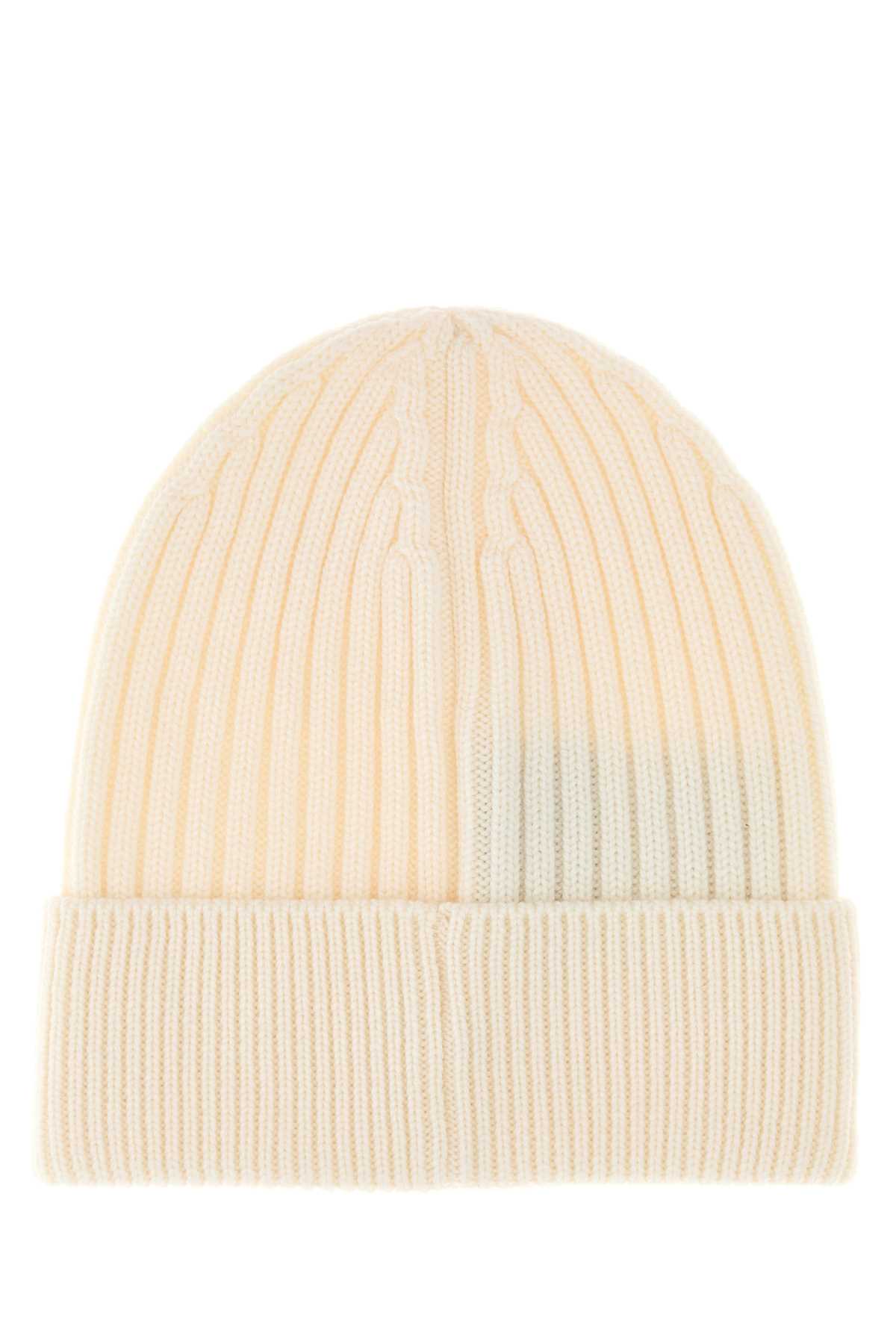 Ivory wool beanie hat K20973B0000704761034 (Moncler Grenoble / 帽子 ) | Moncler Grenoble (モンクレール グルノーブル)(1)