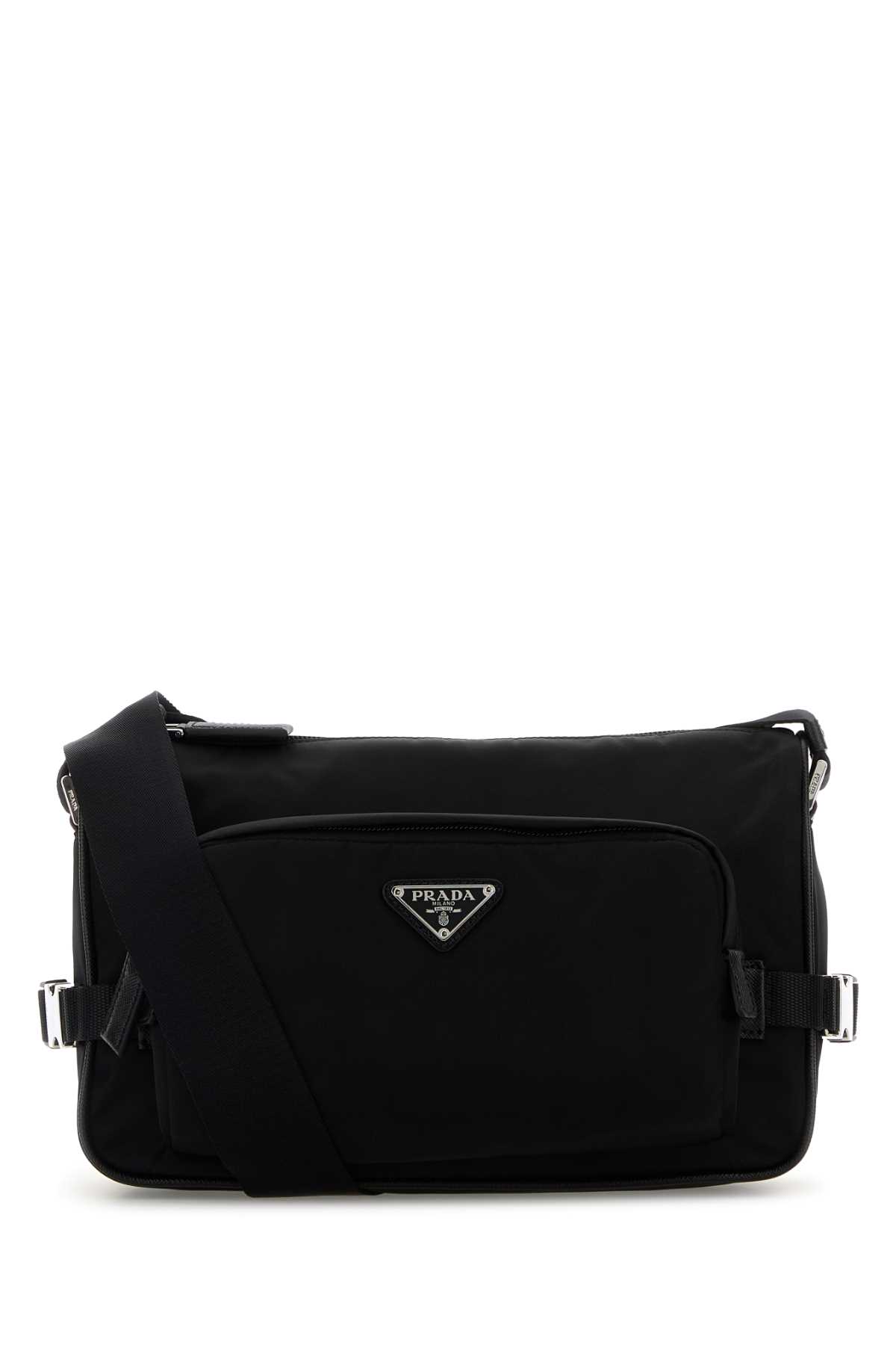 Black canvas crossbody bag 2VH1922DMGF0002 (Prada / ハンドバッグ・ショルダーバッグ ) | Prada (プラダ)
