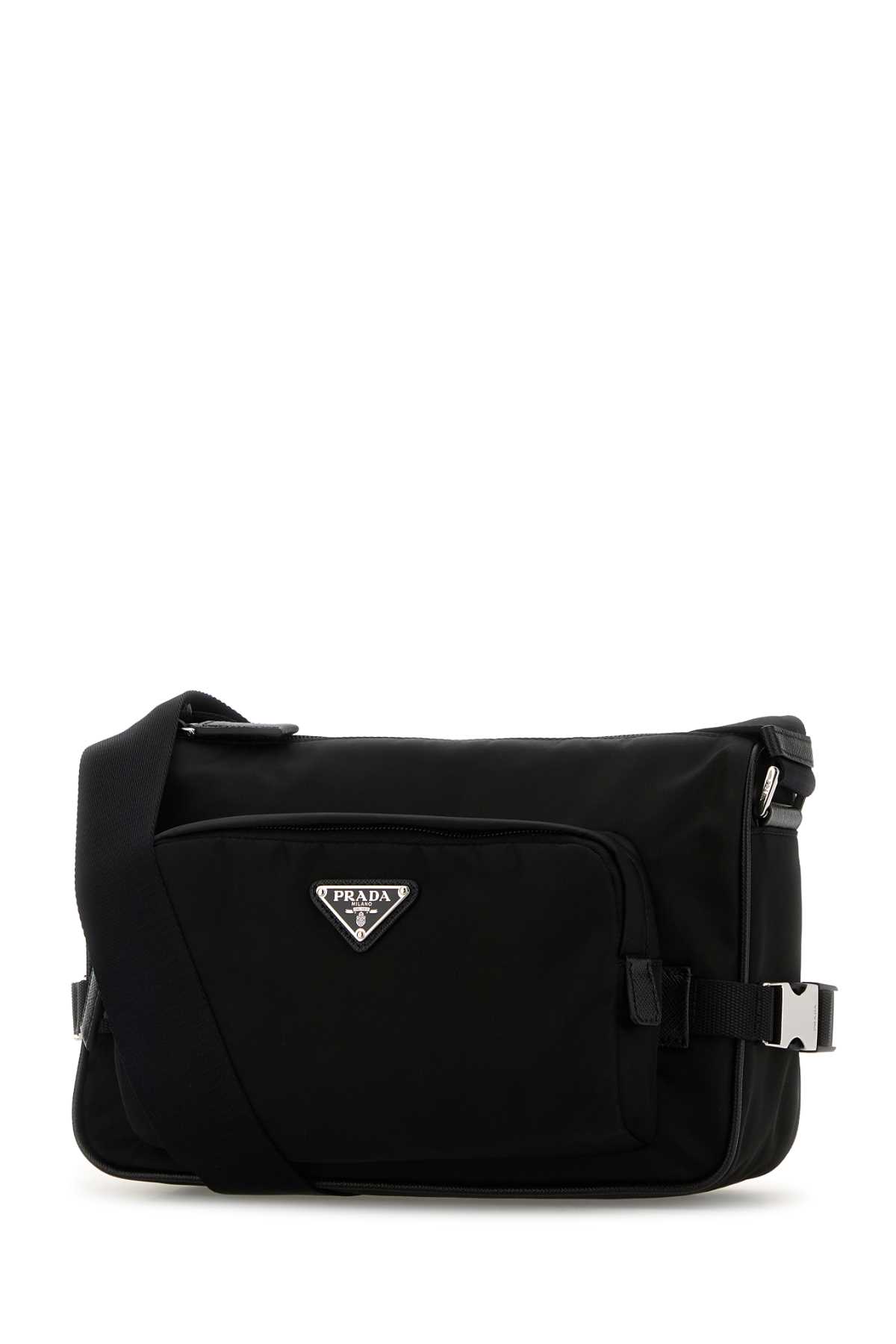 Black canvas crossbody bag 2VH1922DMGF0002 (Prada / ハンドバッグ・ショルダーバッグ ) | Prada (プラダ)(1)