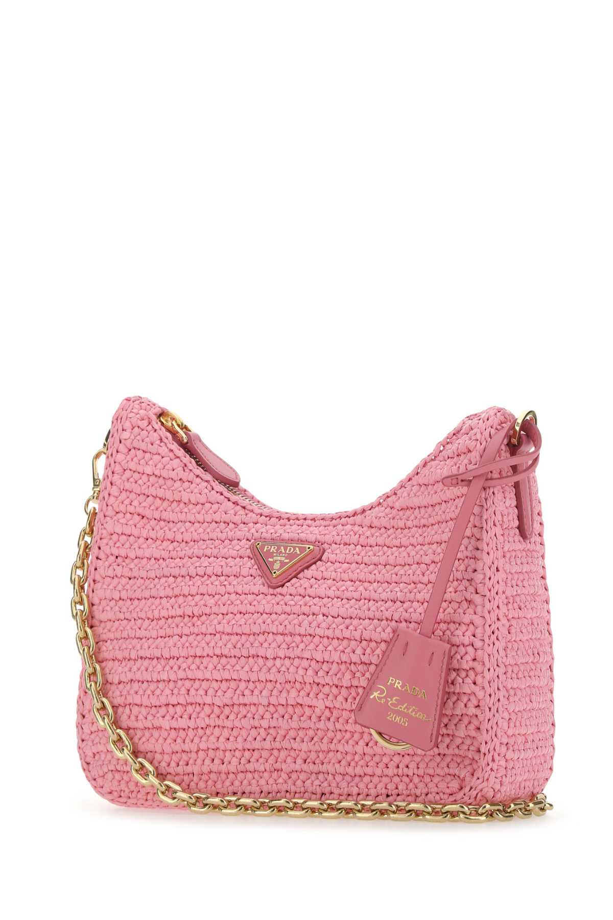 Pink raffia Re-Edition 2005 shoulder bag 1BH204VV9L2A2TF0442 (Prada / ハンドバッグ・ショルダーバッグ ) | Prada (プラダ)(1)