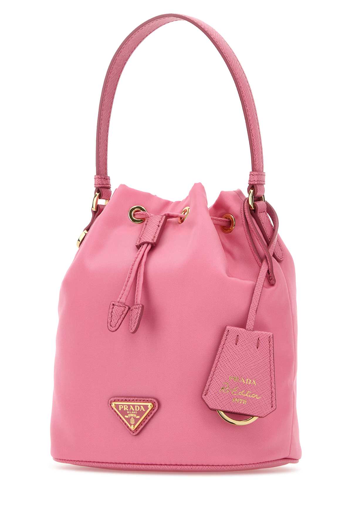 Pink nylon bucket bag 1BE067VWOOR064F0638 (Prada / ハンドバッグ・ショルダーバッグ ) | Prada (プラダ)(1)