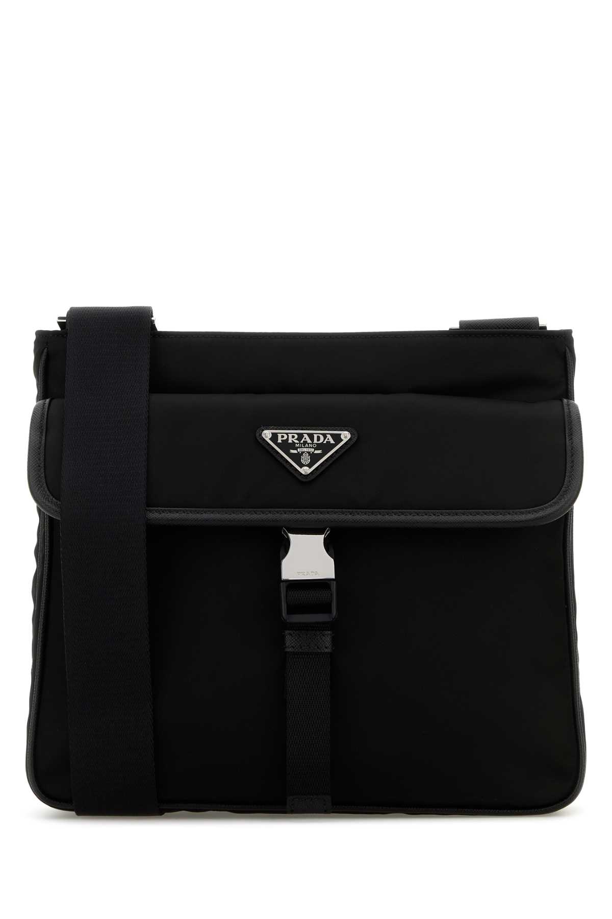 Black nylon crossbody bag 2VH119VXOO2DMHF0002 (Prada / ハンドバッグ・ショルダーバッグ ) | Prada (プラダ)