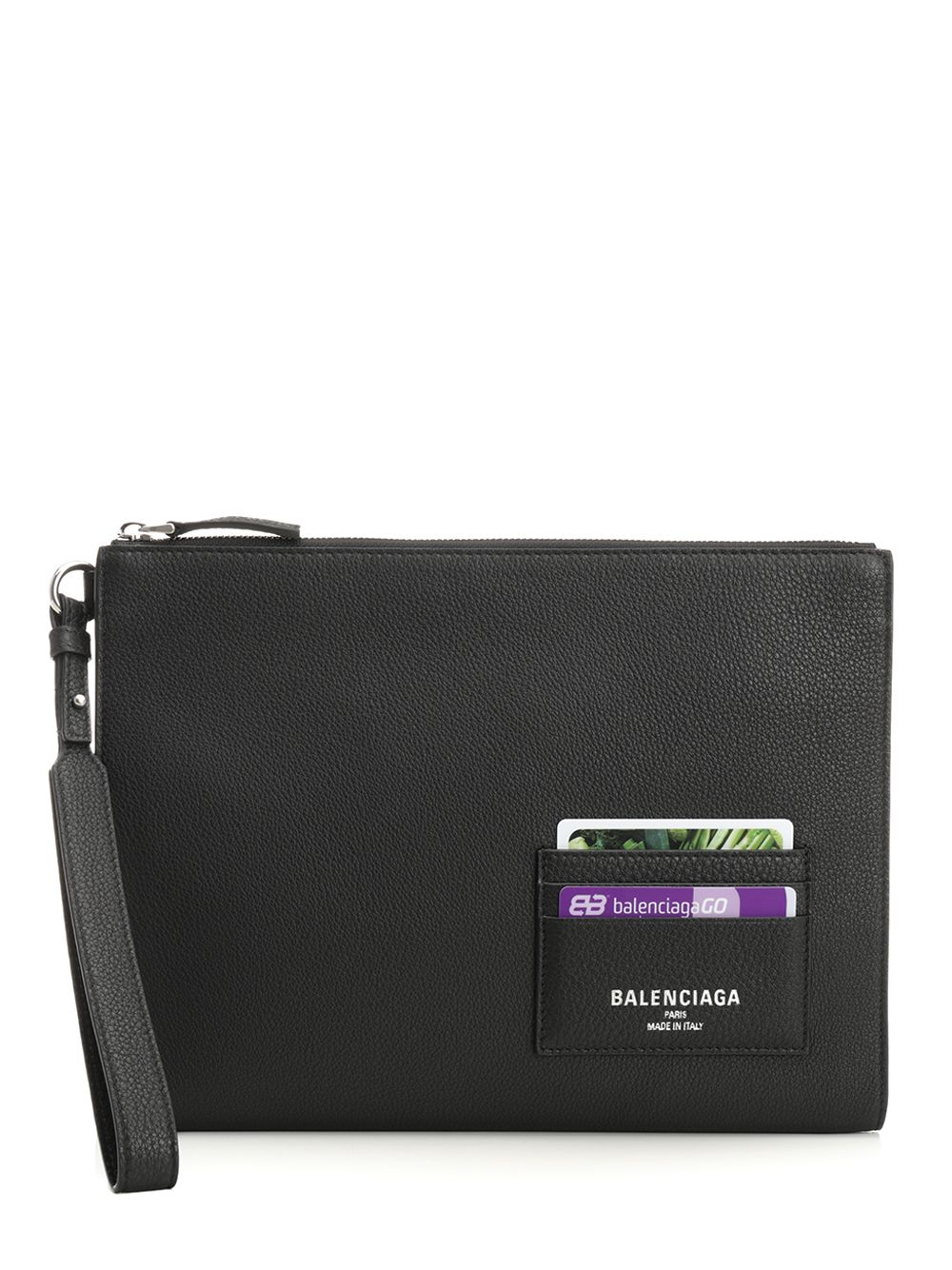 Leather pouch 8468842ABVZ1000 (Balenciaga / クラッチバッグ・ポーチ ) | Balenciaga (バレンシアガ)