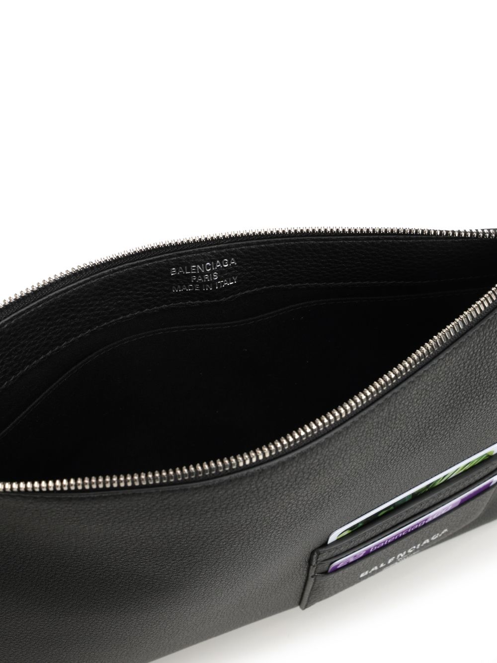 Leather pouch 8468842ABVZ1000 (Balenciaga / クラッチバッグ・ポーチ ) | Balenciaga (バレンシアガ)(3)