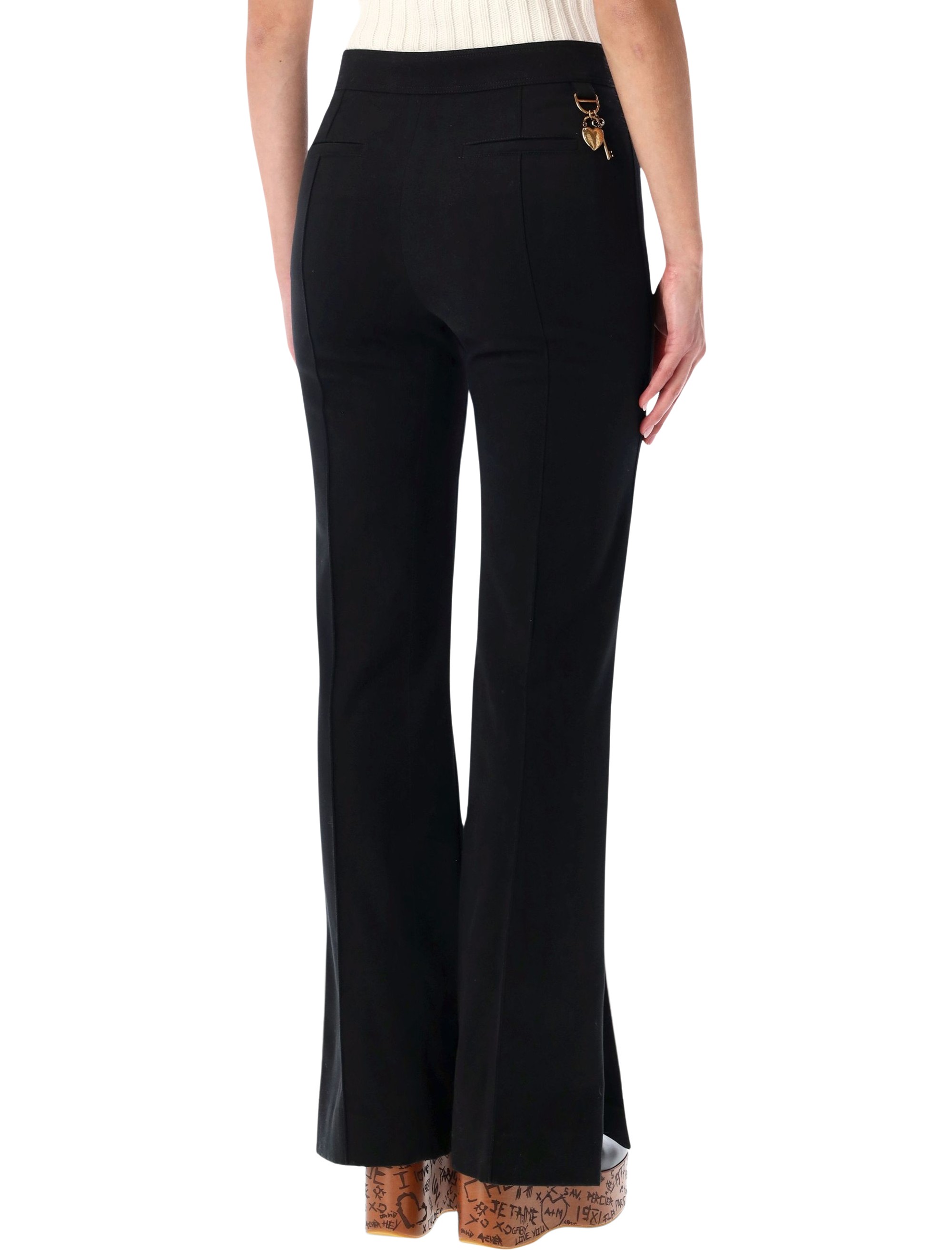 Chloè Trousers Black CH25WPA03042001 (Chloé / パンツ ) | Chloé (クロエ)(1)
