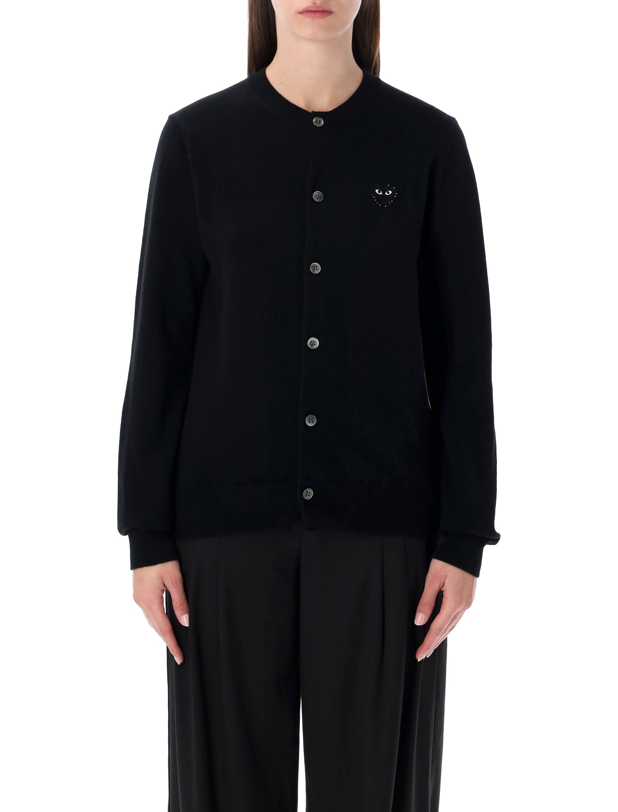COMME DES GARCONS PLAY Sweaters Black AXN8050511 (PLAY Comme Des Garçons / ニット・セーター・カーディガン ) | PLAY Comme Des Garçons (プレイ コムデギャルソン)