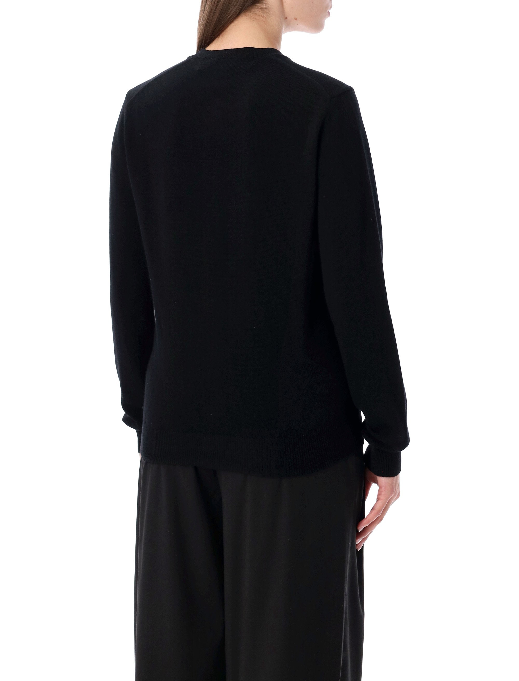 COMME DES GARCONS PLAY Sweaters Black AXN8050511 (PLAY Comme Des Garçons / ニット・セーター・カーディガン ) | PLAY Comme Des Garçons (プレイ コムデギャルソン)(1)