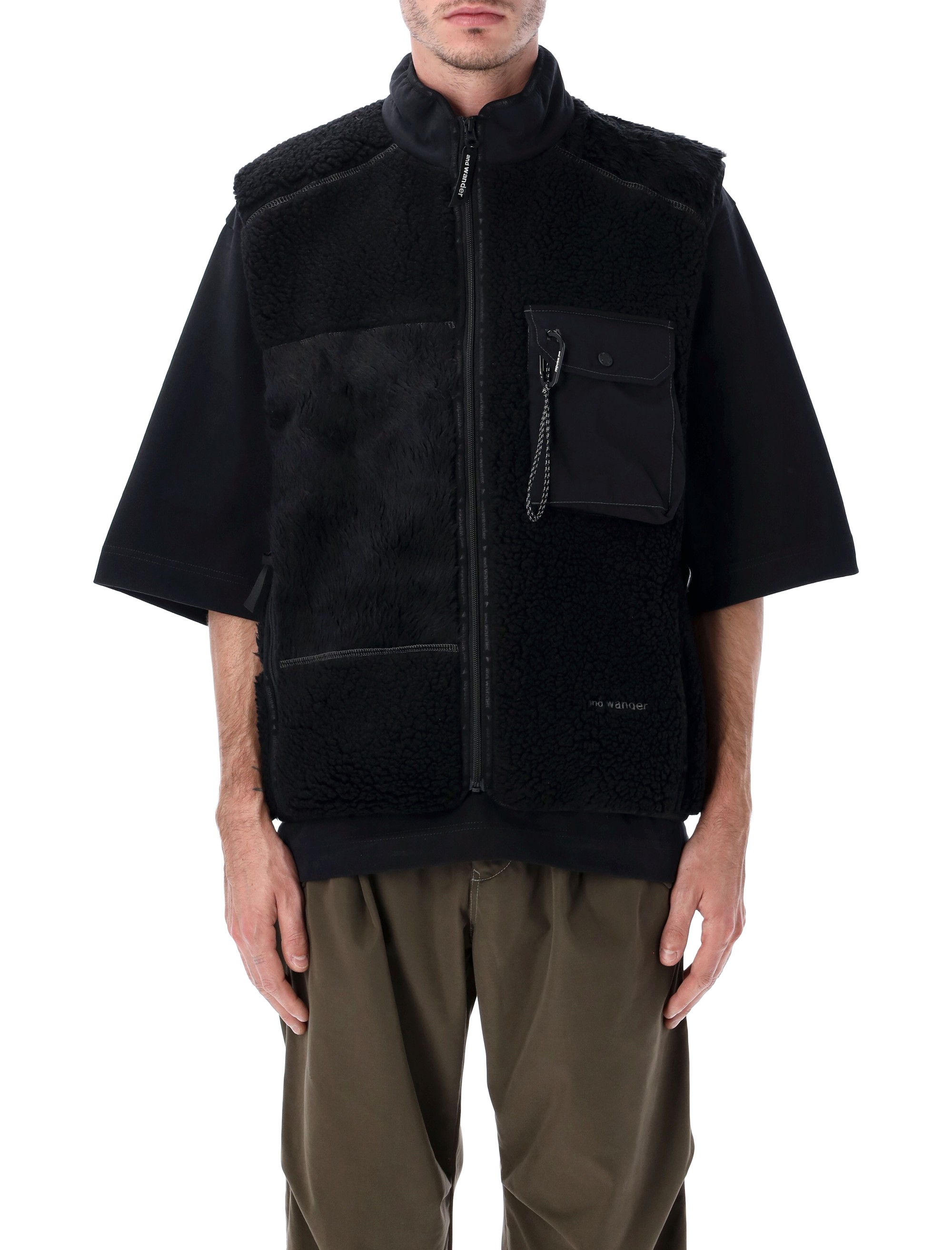 And Wander Jackets Black 5745281058010 (and wander / ベスト ) | and wander (アンドワンダー)