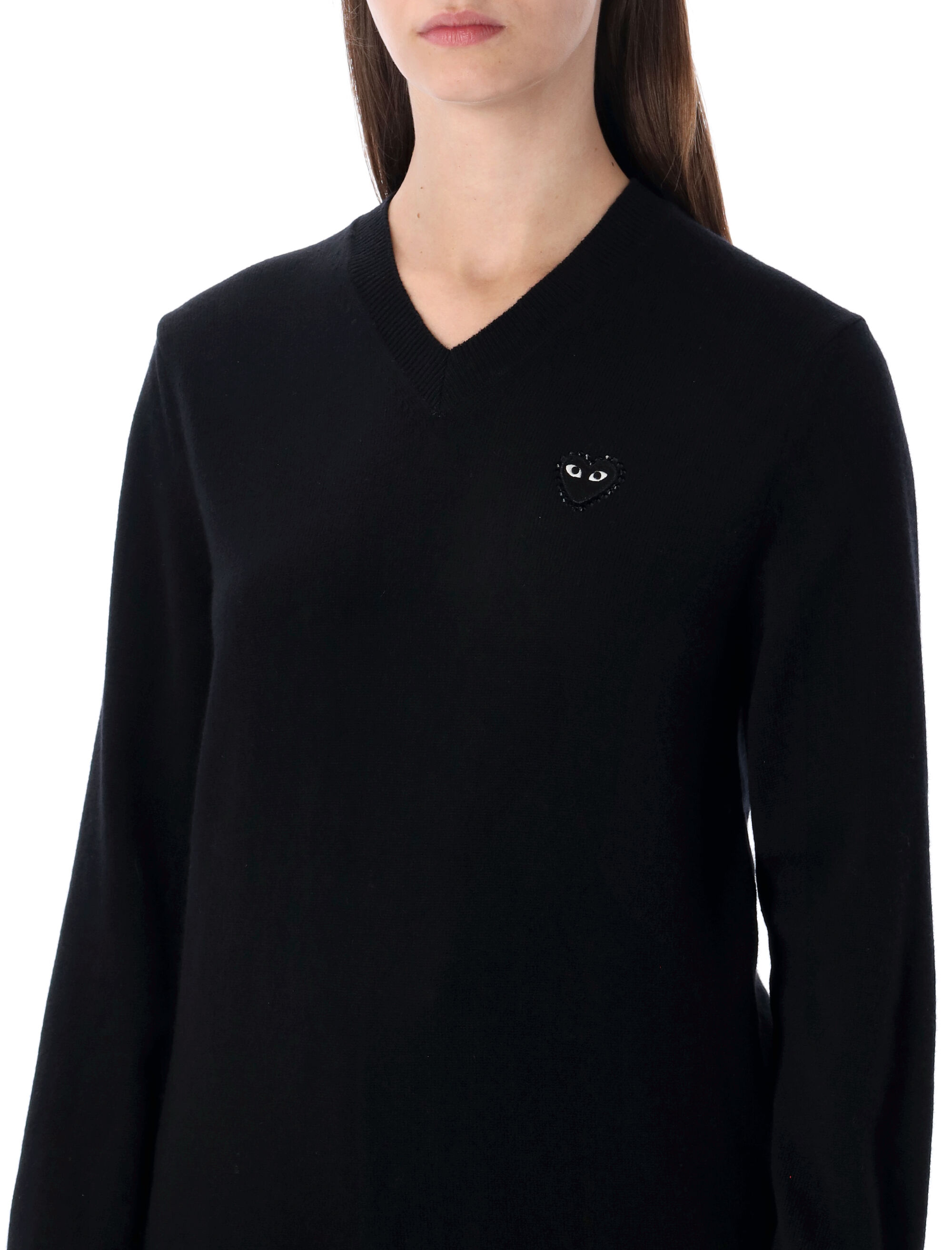 COMME DES GARCONS PLAY Sweaters Black AXN8040511 (PLAY Comme Des Garçons / ニット・セーター・カーディガン ) | PLAY Comme Des Garçons (プレイ コムデギャルソン)(2)