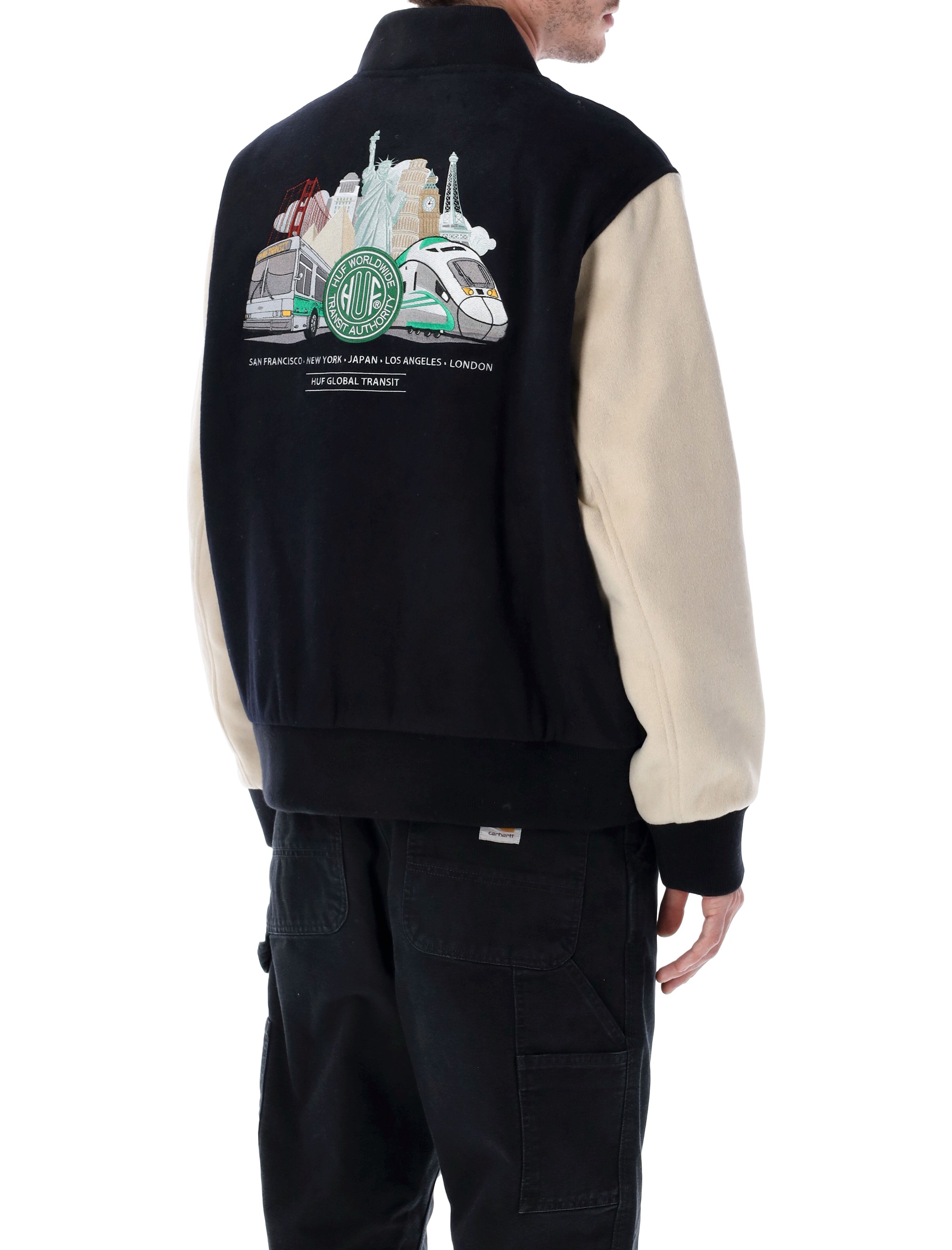 Huf Coats Blue JK00476NAVY (HUF / カジュアルジャケット ) | HUF (ハフ)(1)