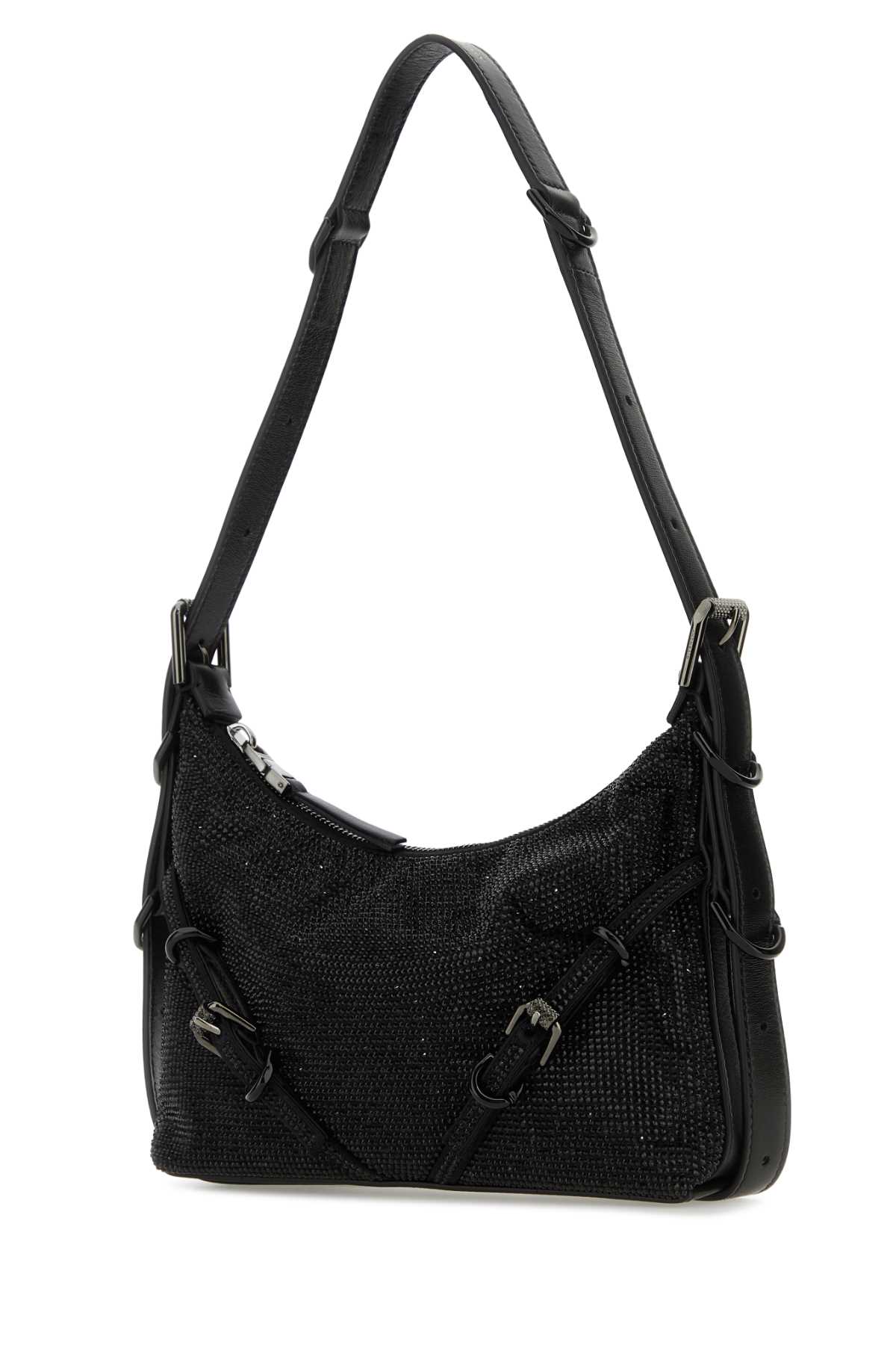Black fabric mini Voyou shoulder bag BB50THB1TE001 (GIVENCHY / ハンドバッグ・ショルダーバッグ ) | GIVENCHY (ジバンシィ)(1)