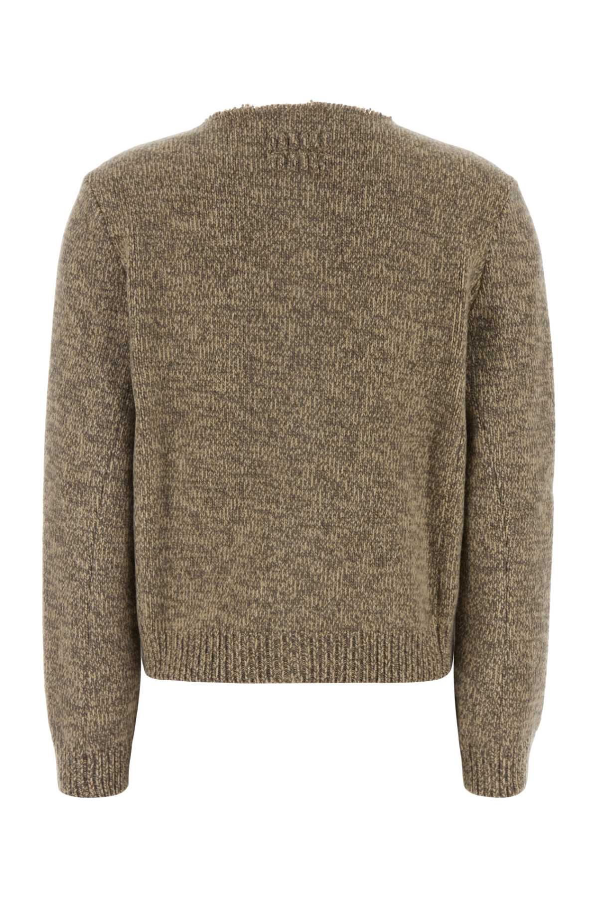 Two-tone wool cardigan MMJ148SOOO18H1F0065 (MIU MIU / ニット・セーター・カーディガン ) | MIU MIU (ミュウミュウ)(1)