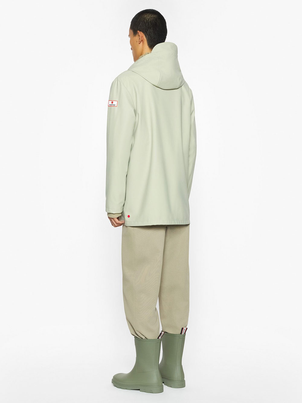 X HUNTER UNISEX WATERPROOF COATED-POLYESTER RAIN JACKET HARU0012252P129 (Maison Kitsuné / カジュアルジャケット ) | Maison Kitsuné (メゾン キツネ)(2)